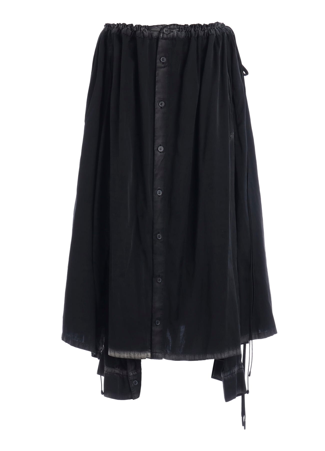 Cu/C BLEACHED SATIN ENSEMBLE SKIRT