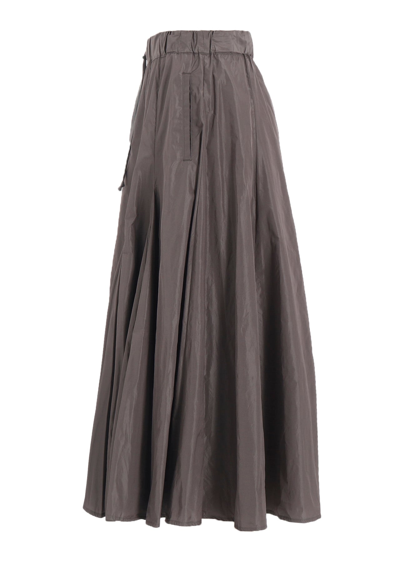 TAFFETA MAX SKIRT(S Gray): Yohji Yamamoto｜THE SHOP YOHJI