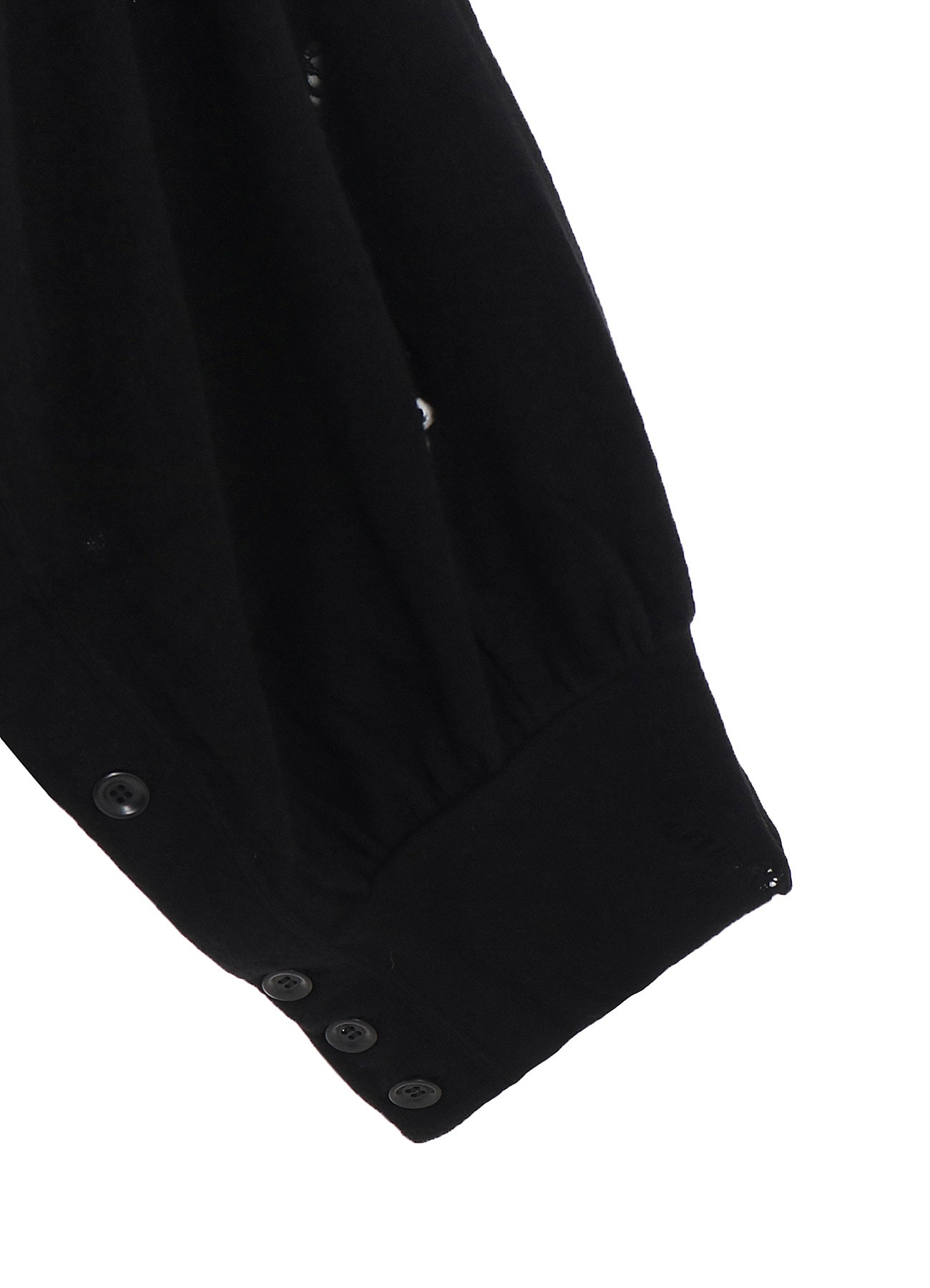W DETAIL JERSEY STOLE SWEAT SHIRT