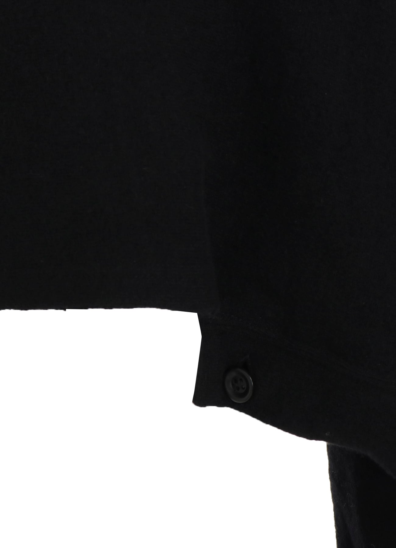 W DETAIL JERSEY STOLE SWEAT SHIRT