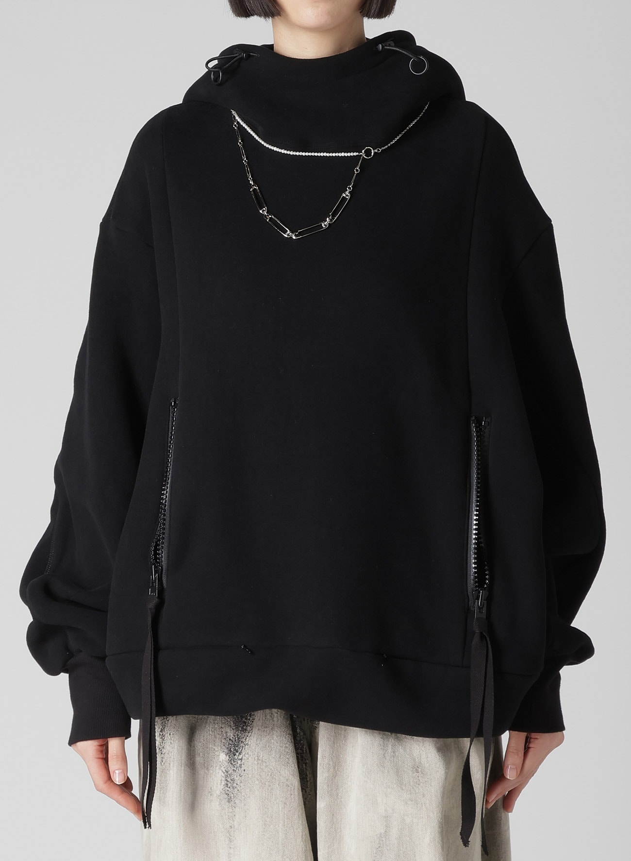 Liy/C BRUSHED FRENCH TERRY As HOODY