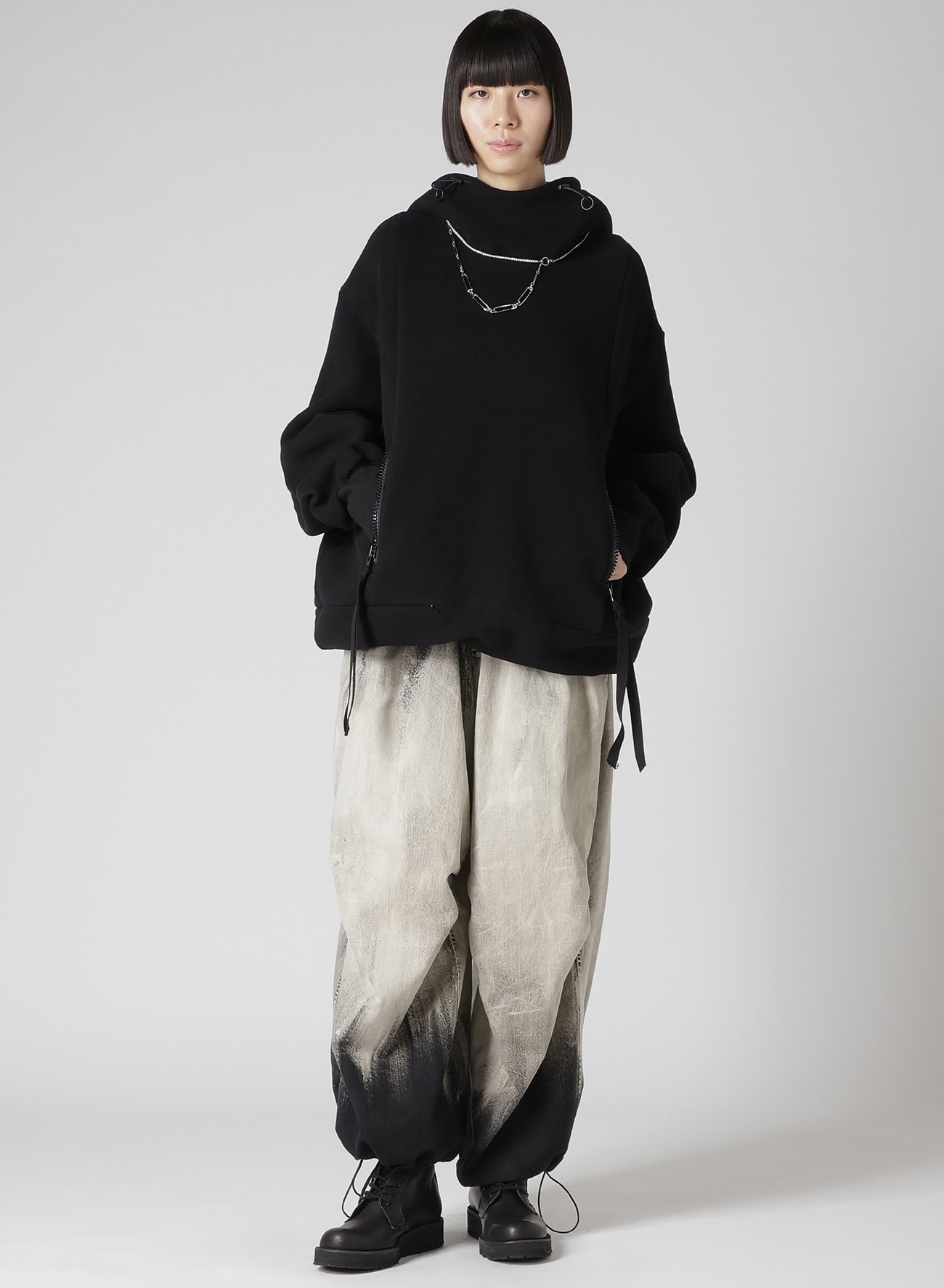 Liy/C BRUSHED FRENCH TERRY As HOODY