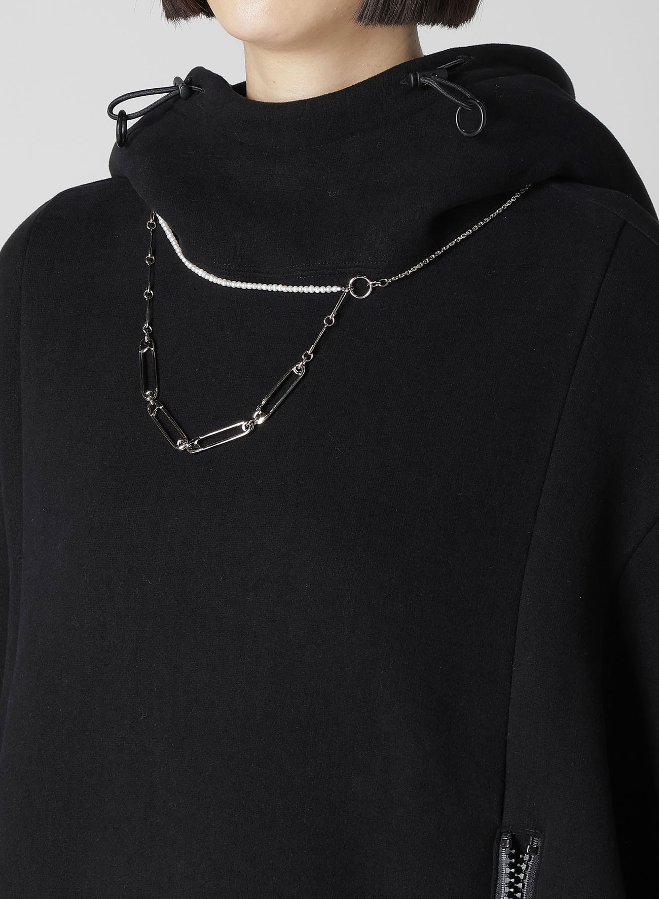 Liy/C BRUSHED FRENCH TERRY As HOODY