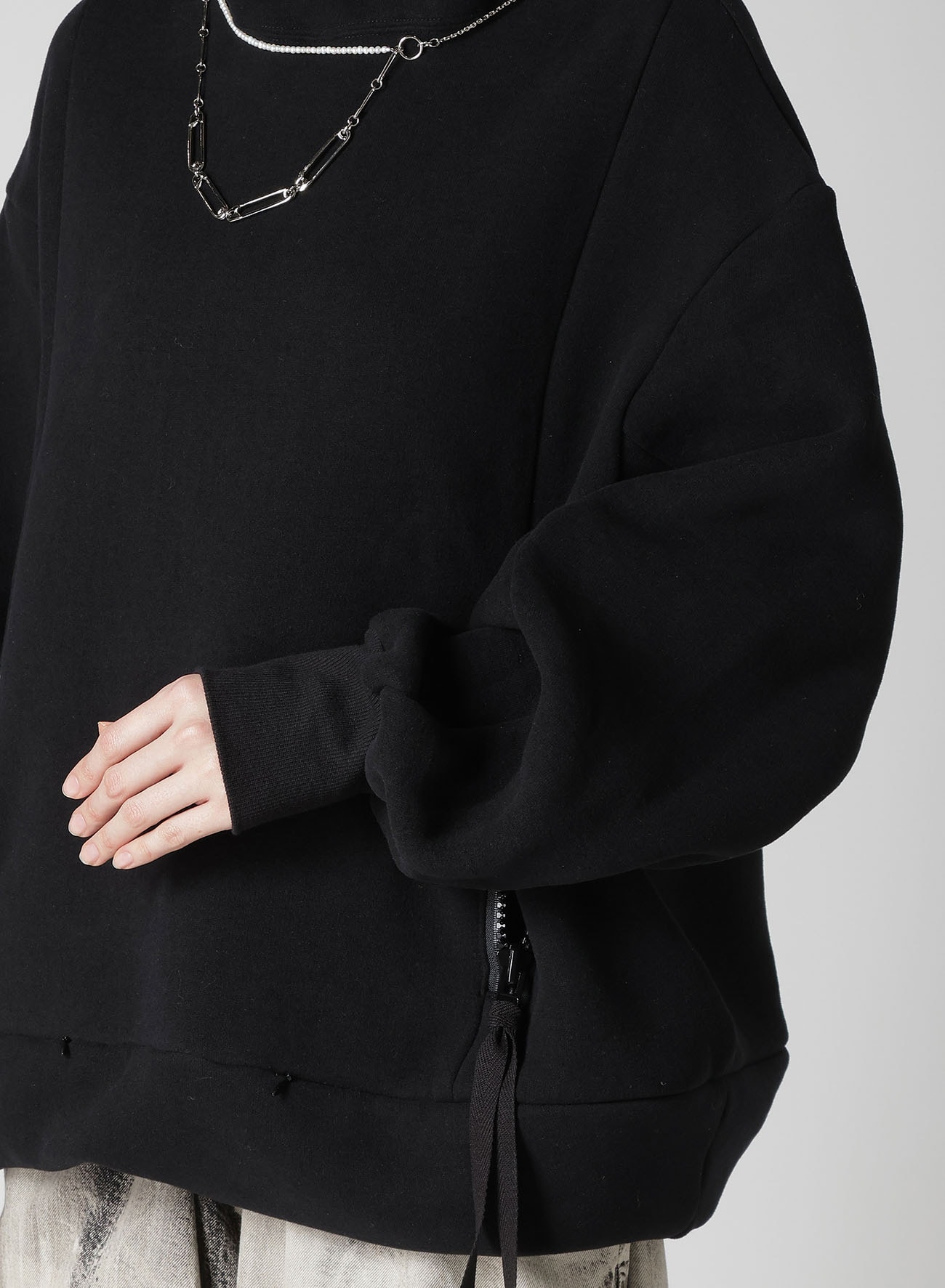 Liy/C BRUSHED FRENCH TERRY As HOODY