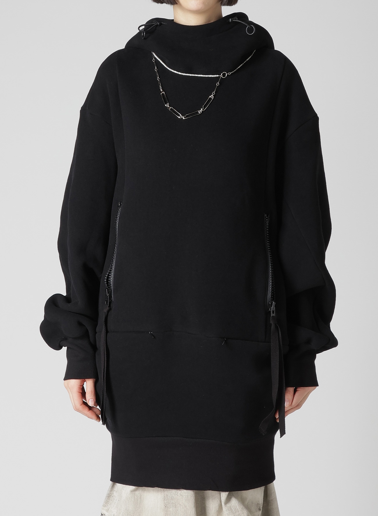 Liy/C BRUSHED FRENCH TERRY As HOODY