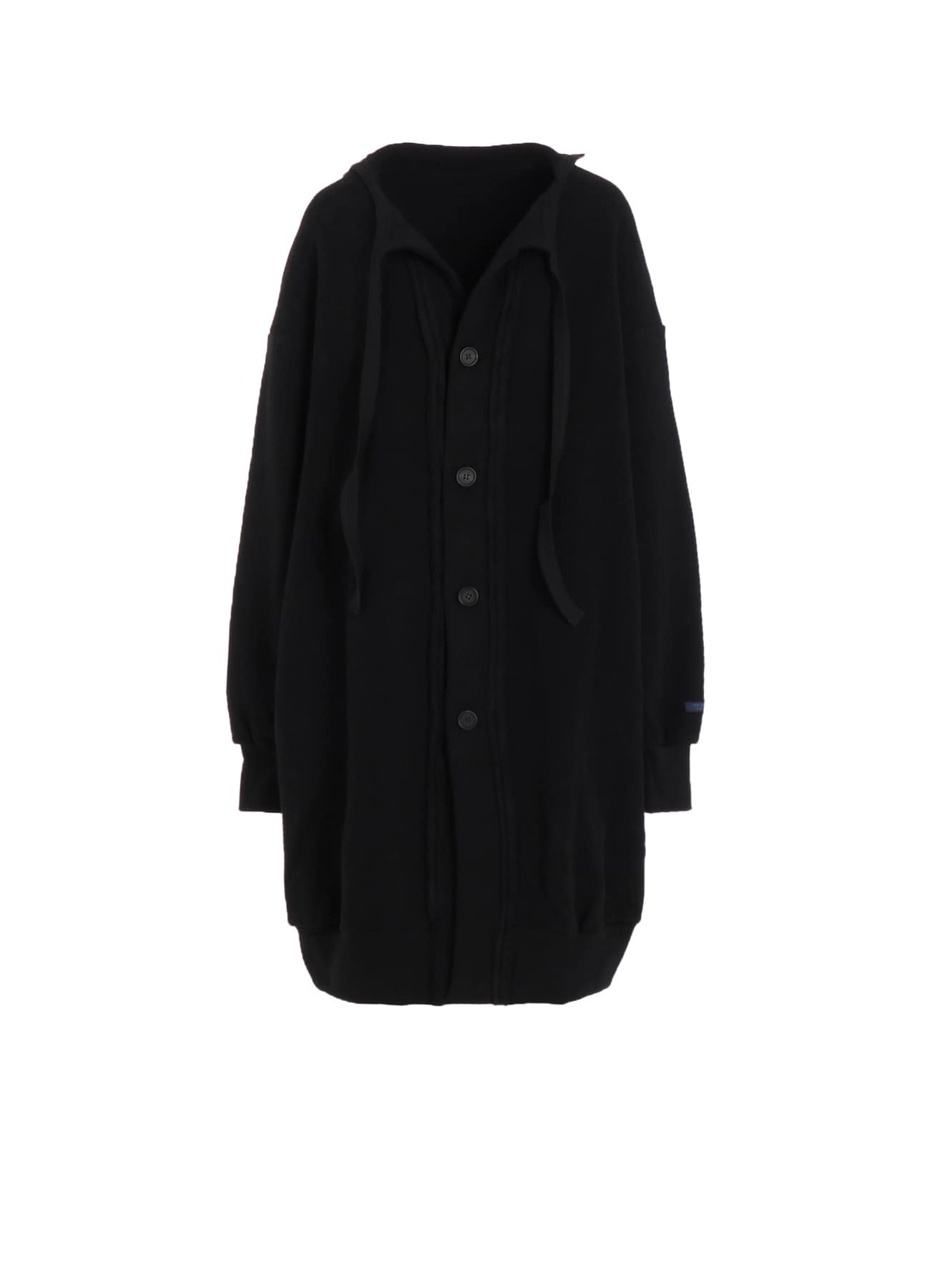 Liy/C BRUSHED FRENCH TERRY BUTTON D CARDIGAN