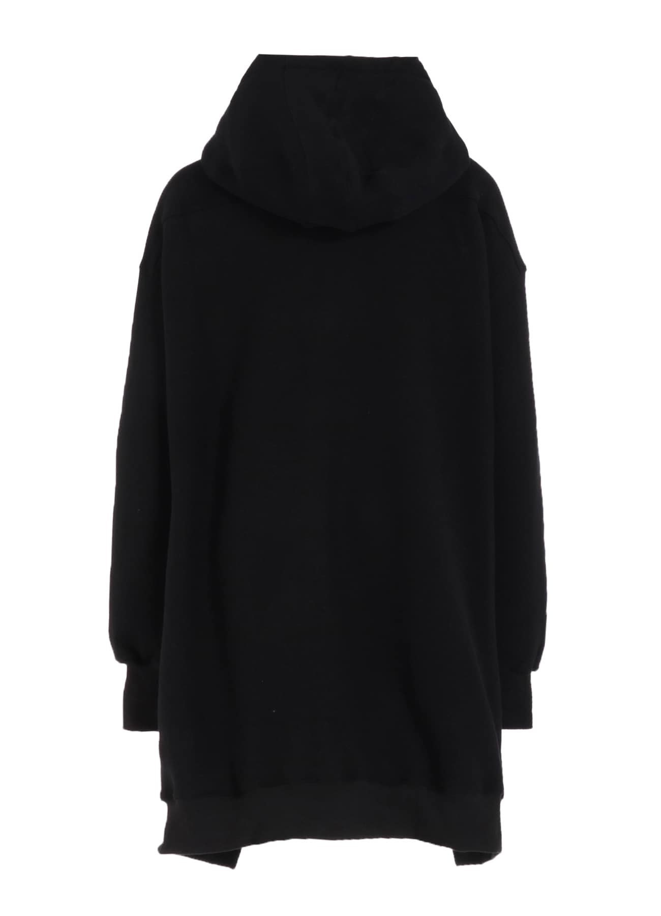 Liy/C BRUSHED FRENCH TERRY UNBALANCED HOODIE B