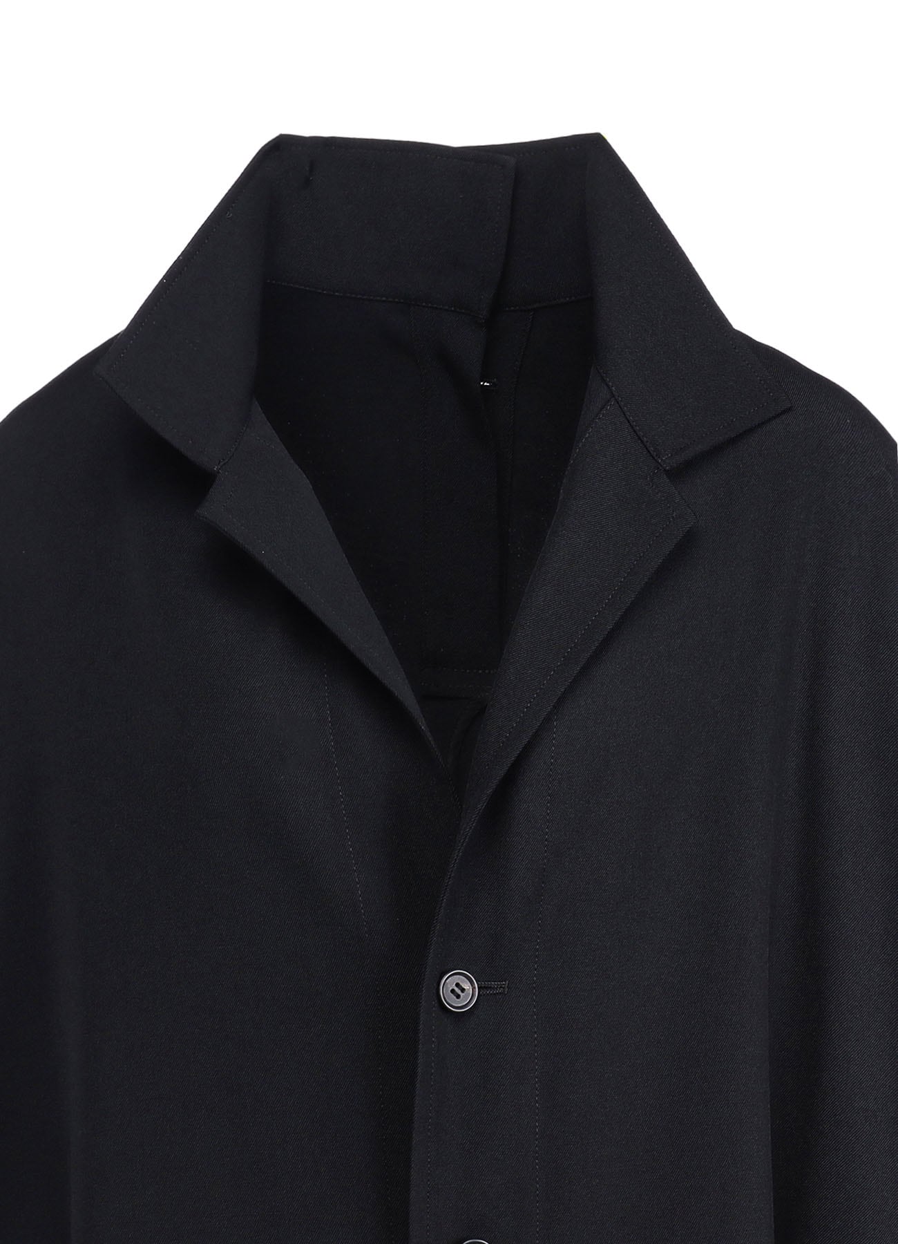 WOOL GABARDINE SHORT SLEEVE COAT