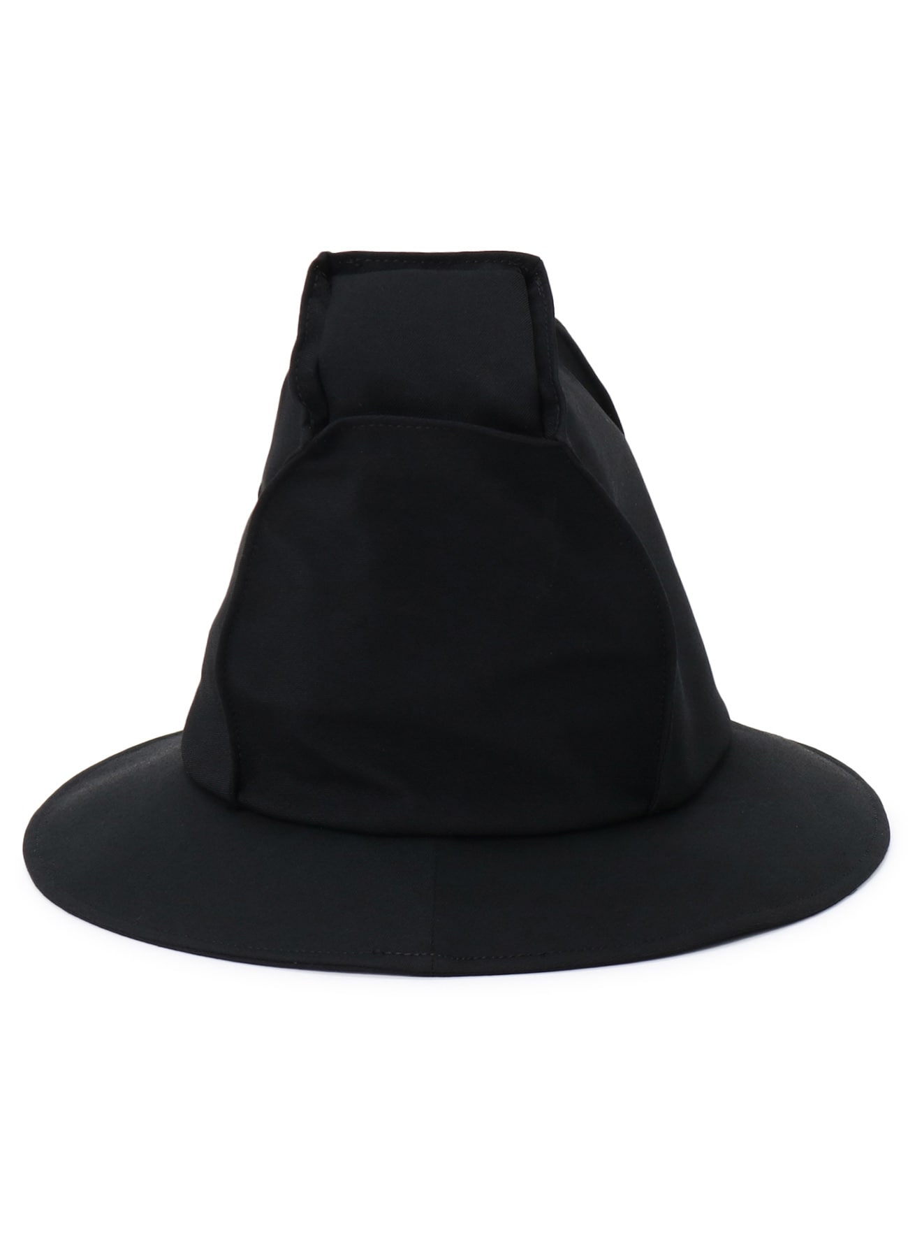 GABARDINE SQUARE CROWN HAT