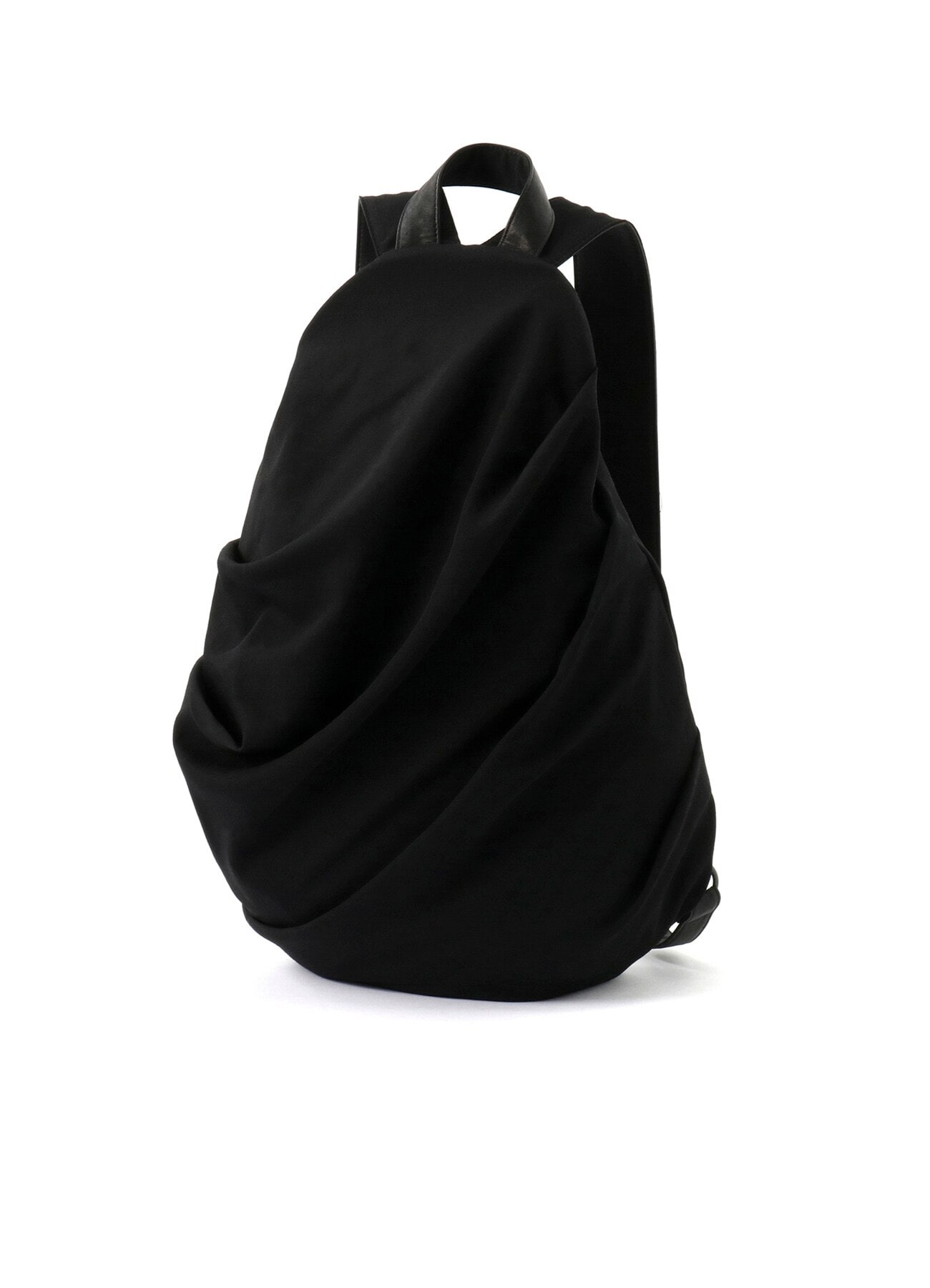 WOOL GABARDINE DRAPE-BAG