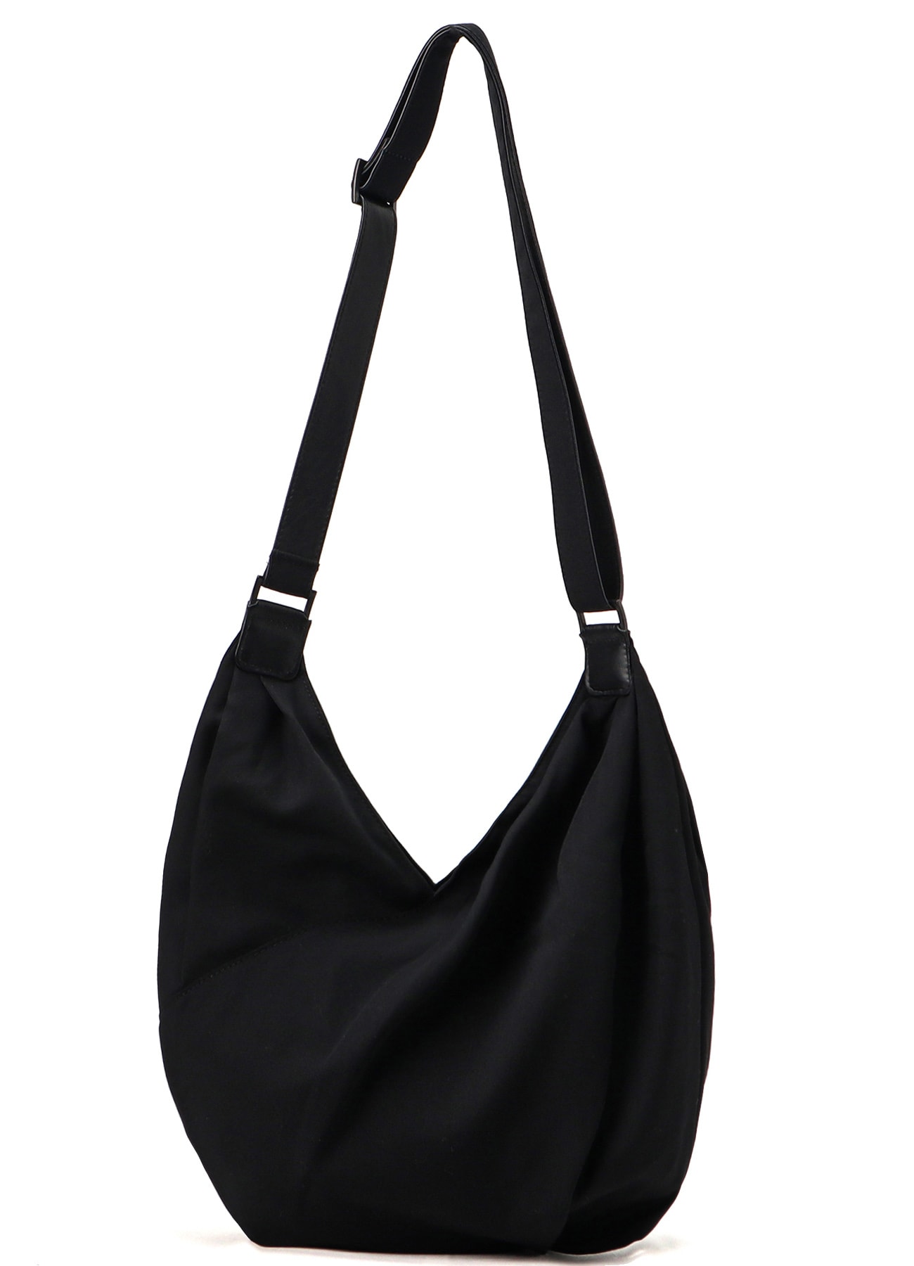 W/GABARDINE DRAPED SHOULDER BAG