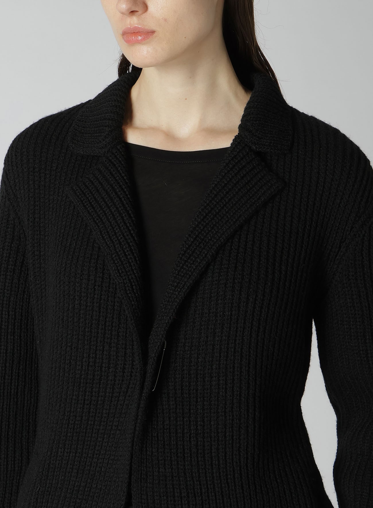 【10/16 10:00 Release】HALF CARDIGAN+PLAIN WEAVE ASYMMETRY JACKET