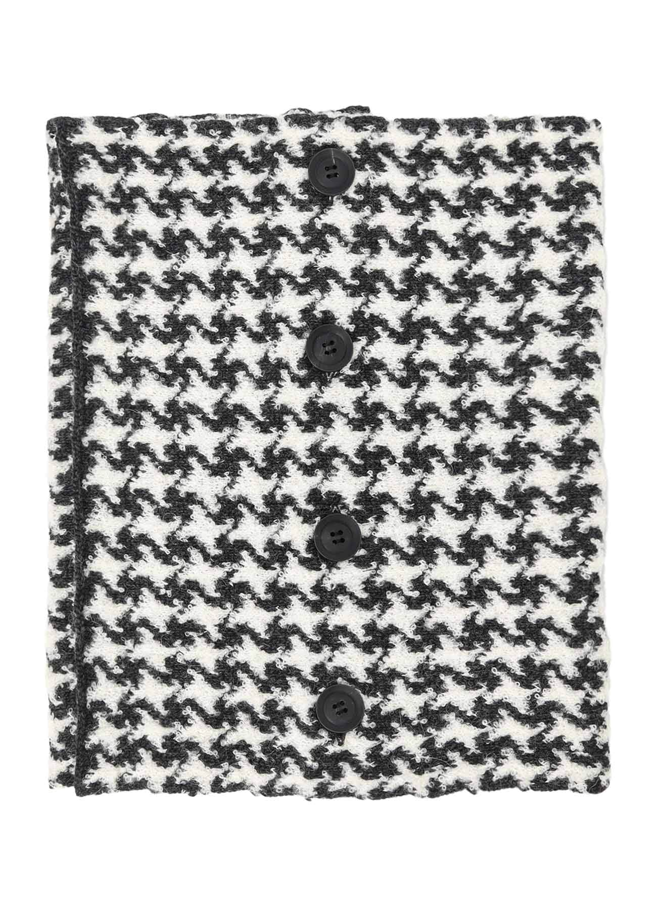 【10/16 10:00 Release】HOUNDSTOOTH L NECK WARMER