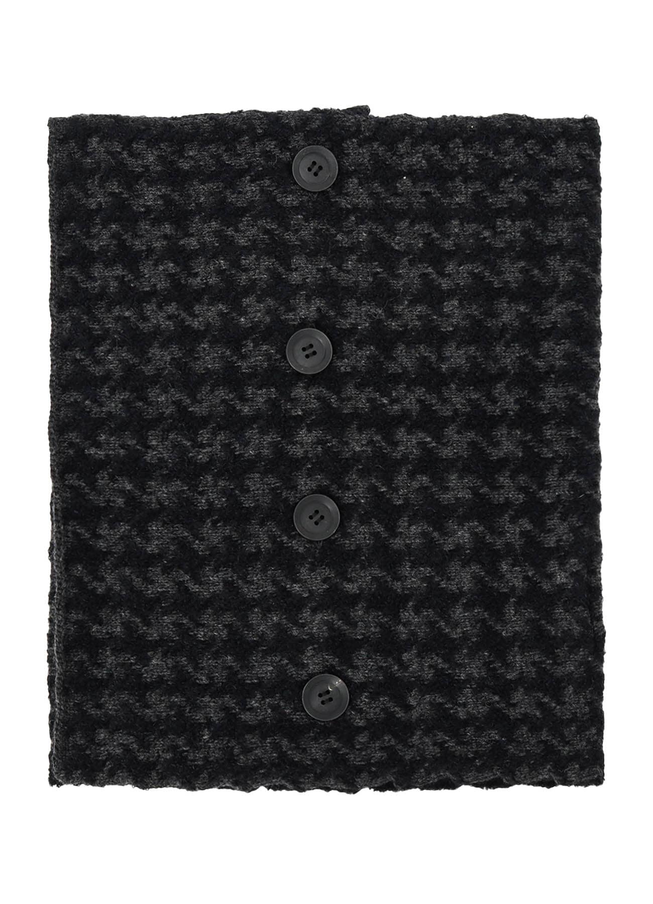 HOUNDSTOOTH L NECK WARMER