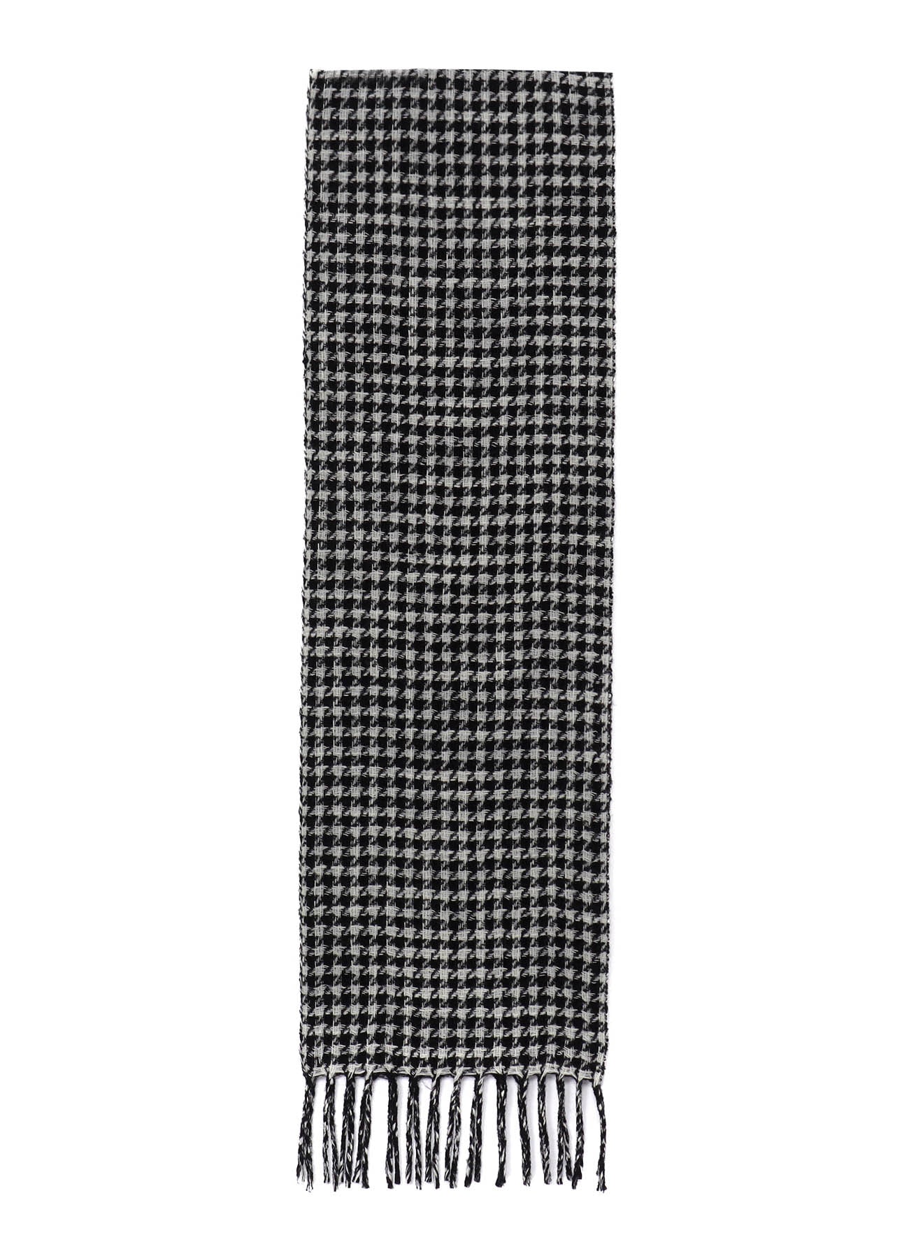 HOUNDSTOOTH PATTERN RIVERSIBLE STOLE