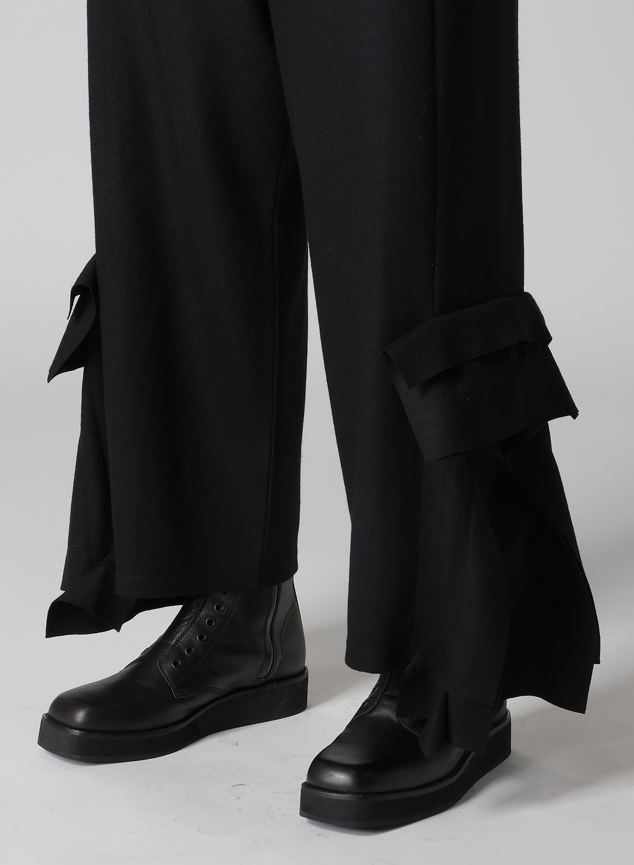 LUMINARY P SMOOTH BOX DETAIL PANTS