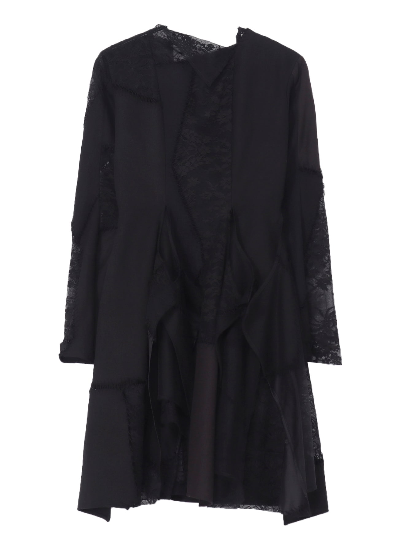 SALSA LACE PATCHWORK LONG BLOUSE