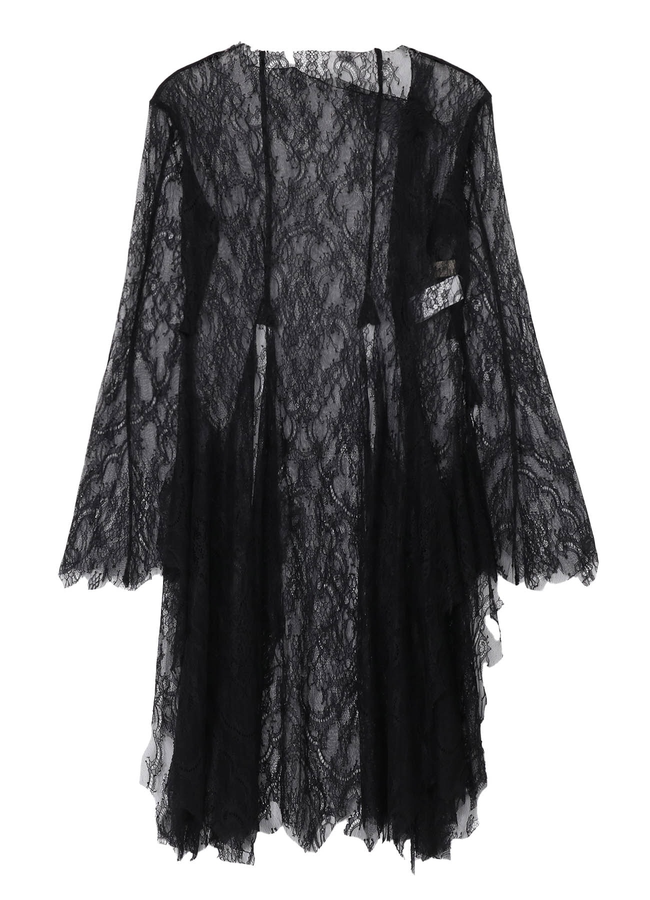 GOTHIC LACE LONG BLOUSE