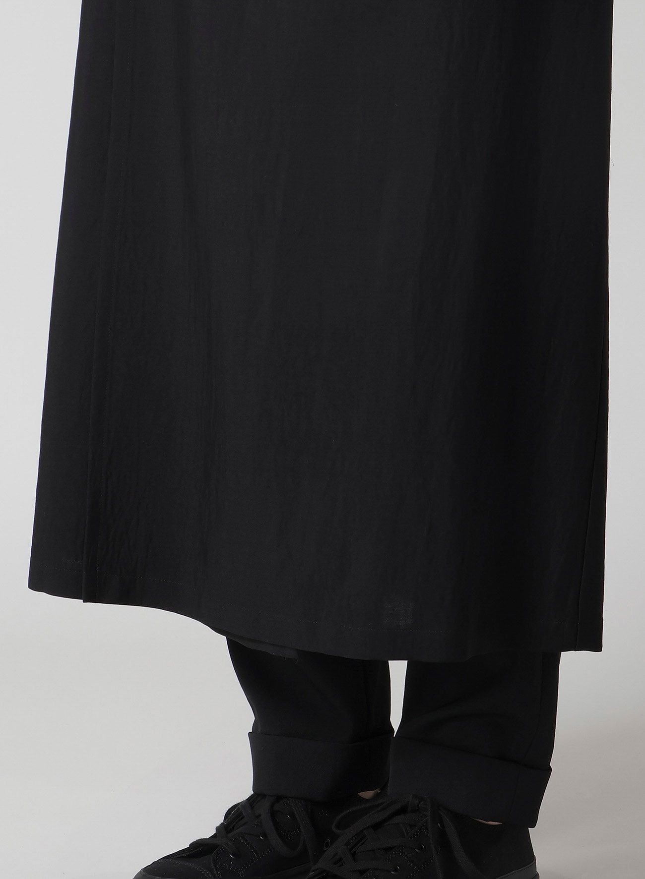 Cu/W HIGH TWISTED GABARDINE BOX SILHOUETTE COAT