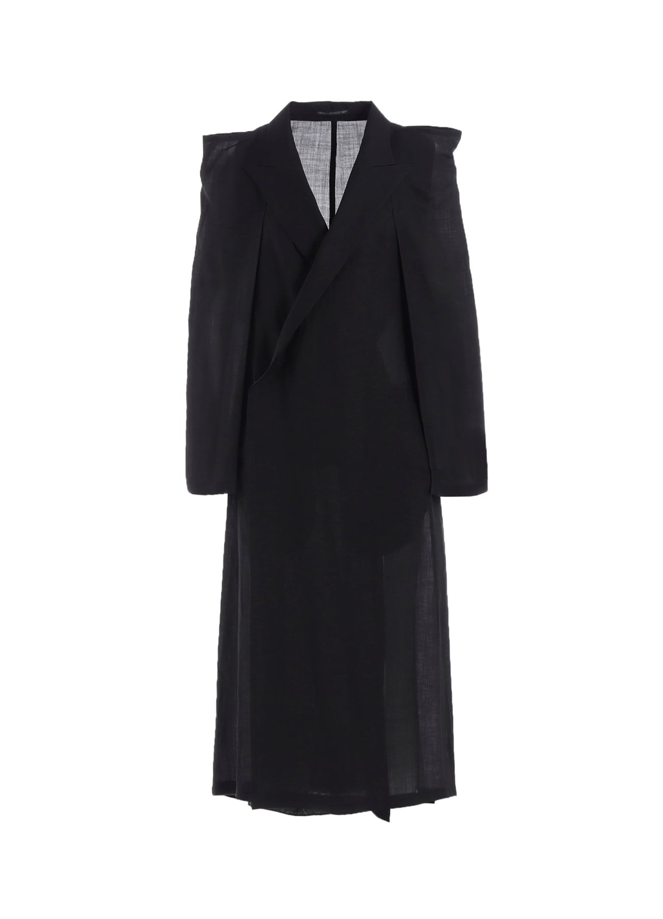 TWILL BOX SILHOUETTE COAT