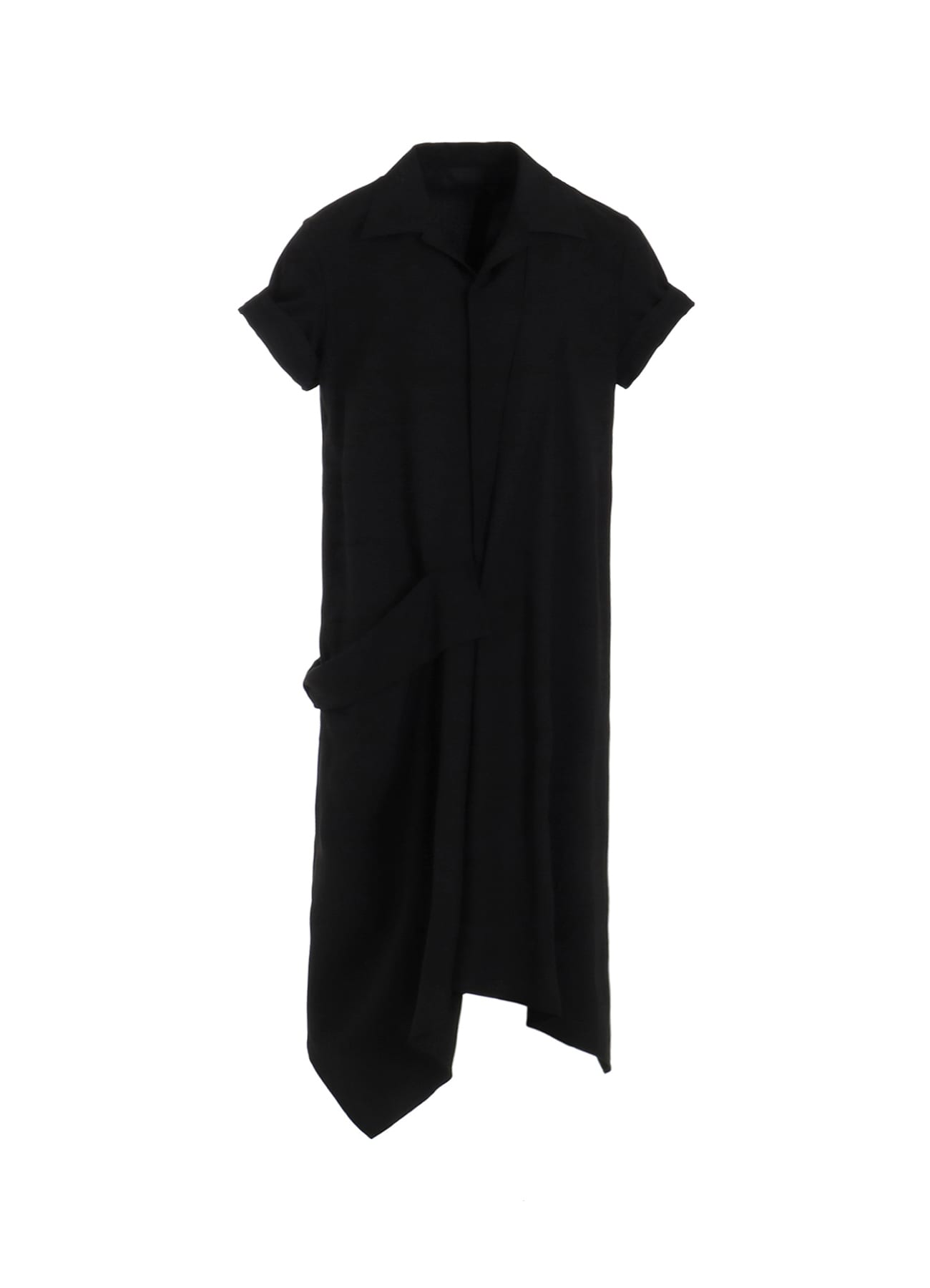 Ry SEETING CLOTH R DRAPED SHIRT DRESS