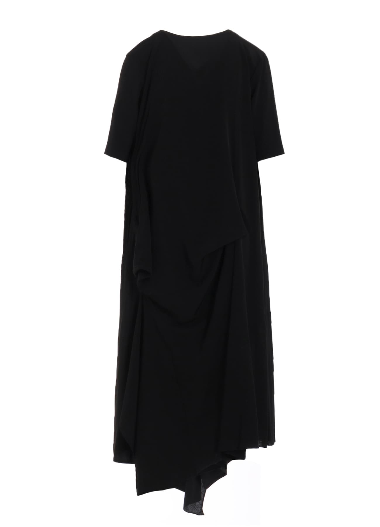 FRONT DRAPED DRESS