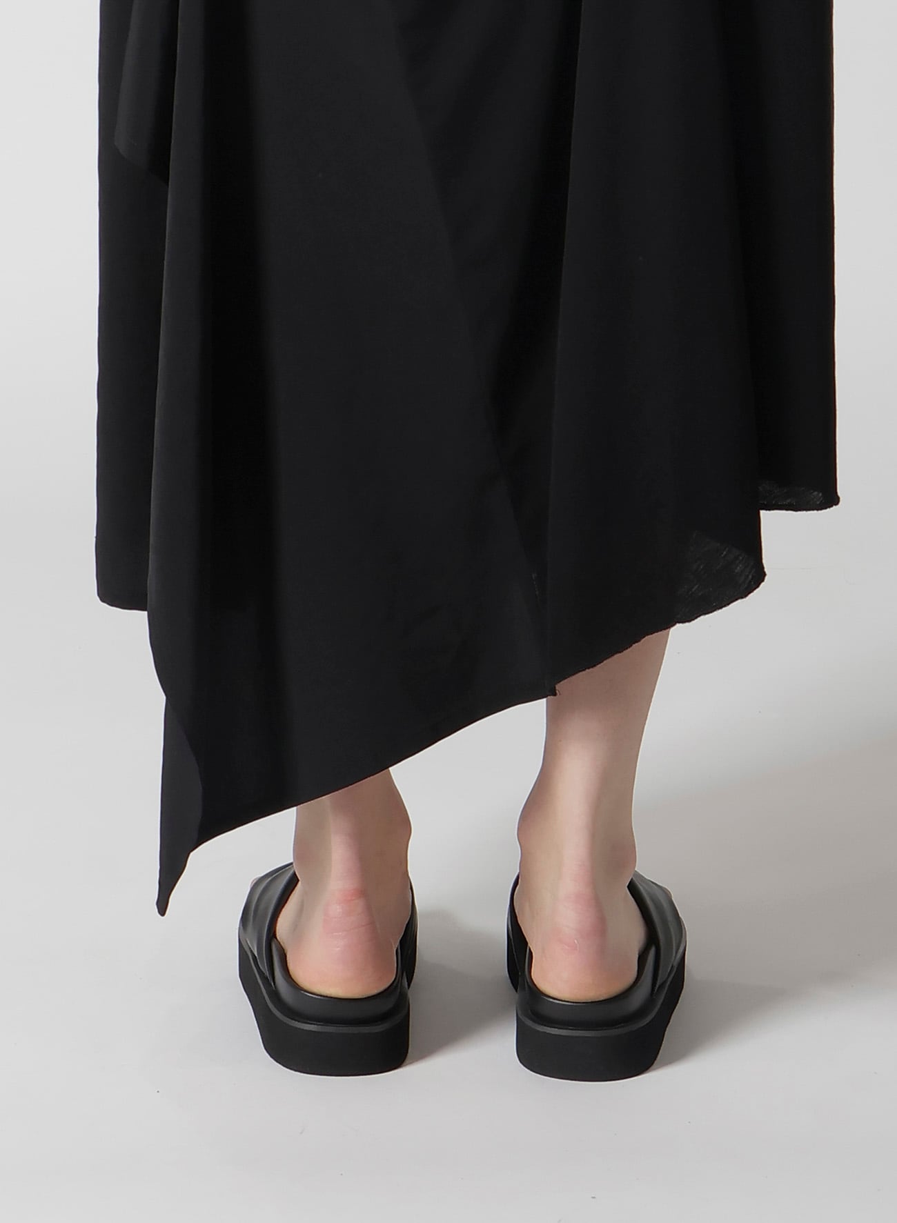FRONT DRAPED DRESS