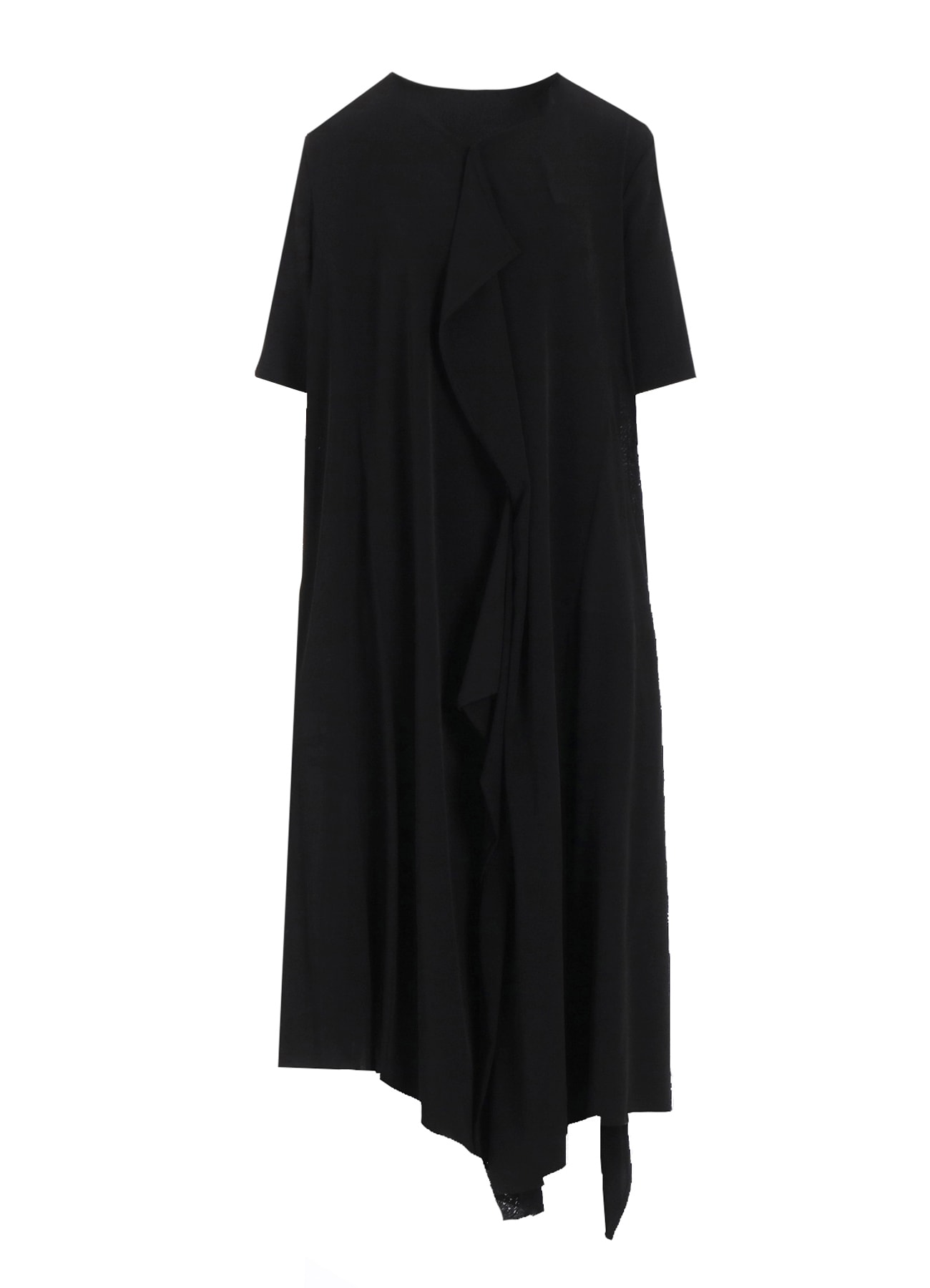 FRONT DRAPED DRESS