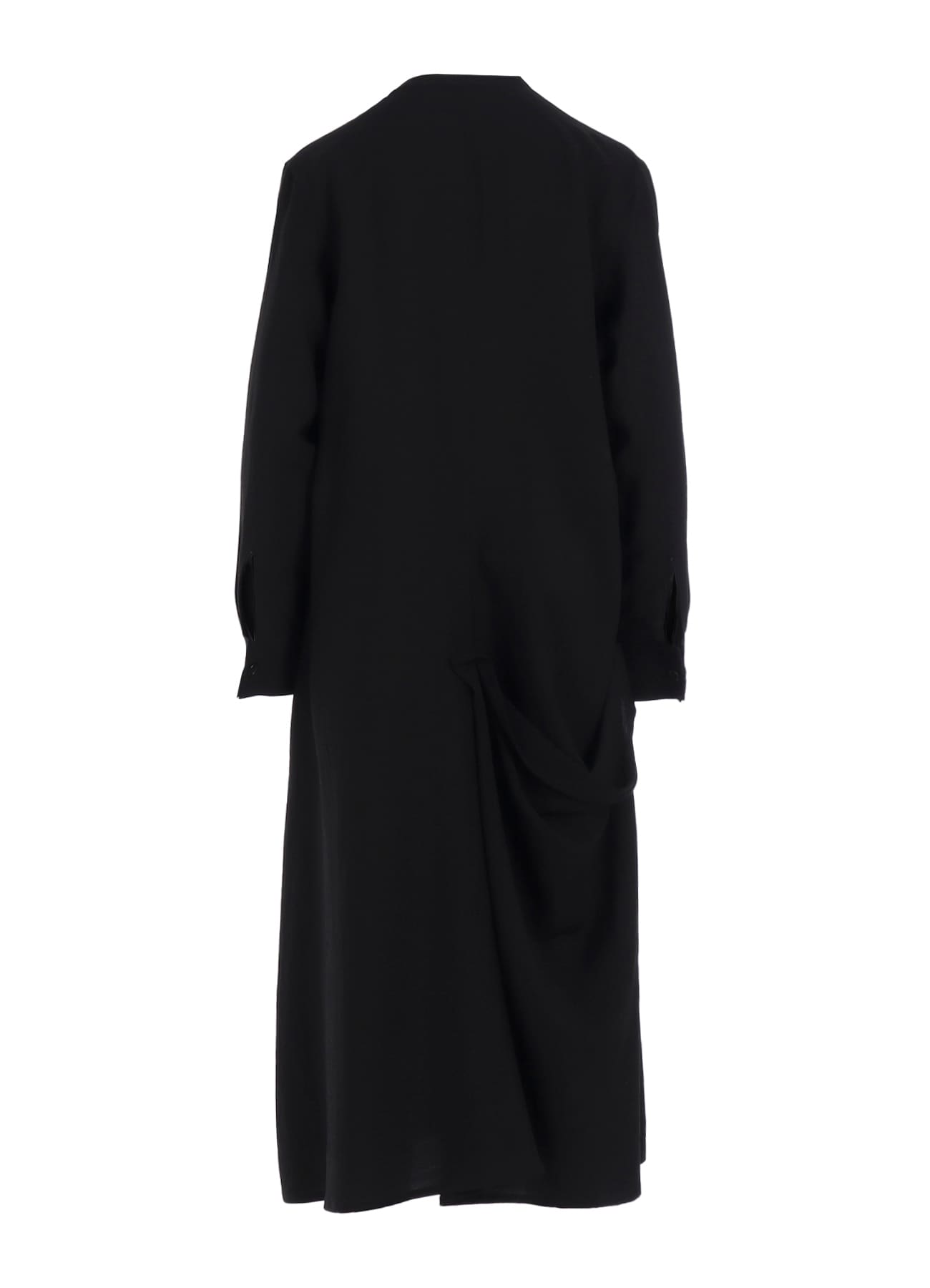 Cu/W HIGH TWISTED GABARDINE RB DRAPED DRESS