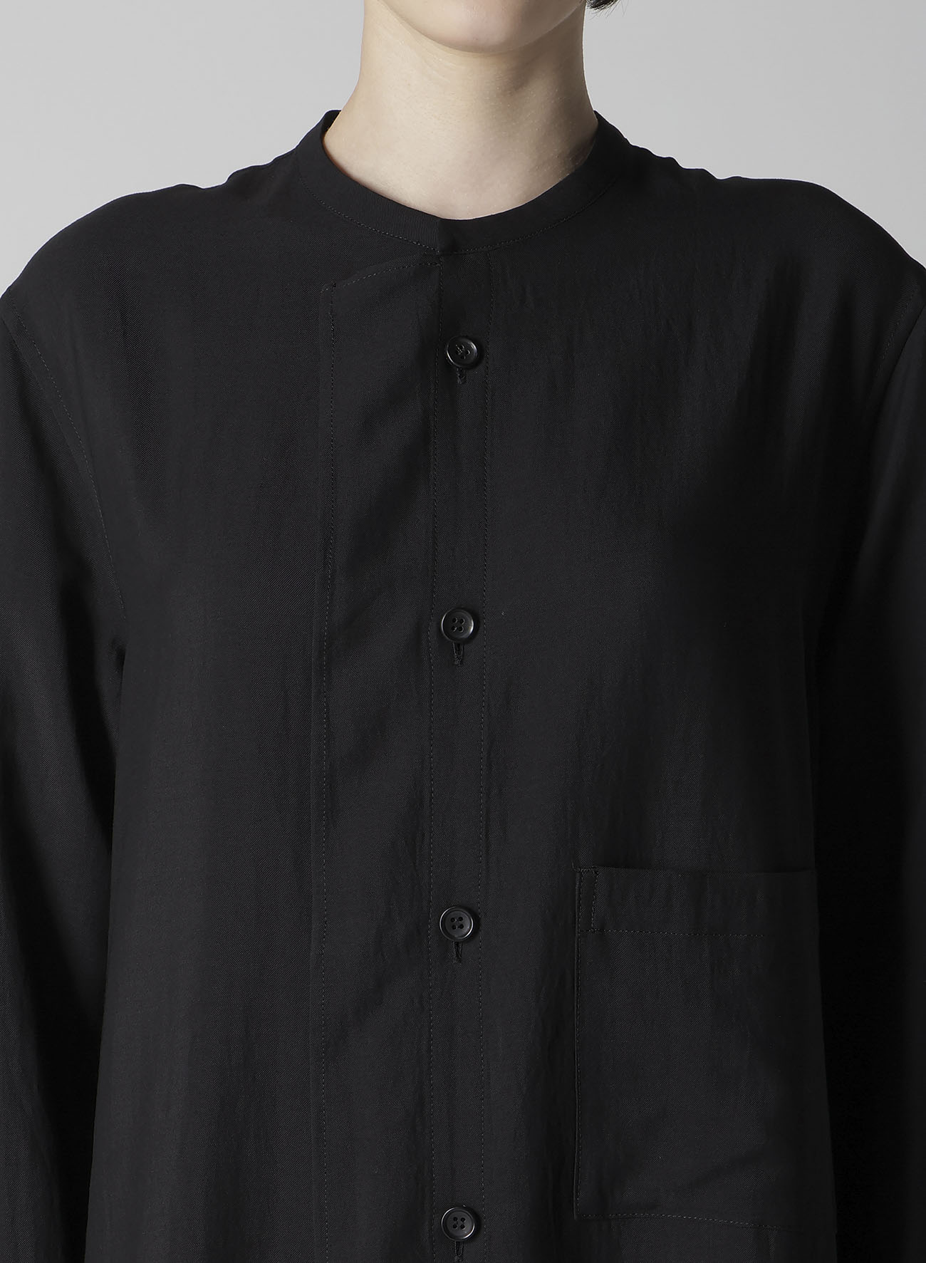 Cu/W HIGH TWISTED GABARDINE RB DRAPED DRESS