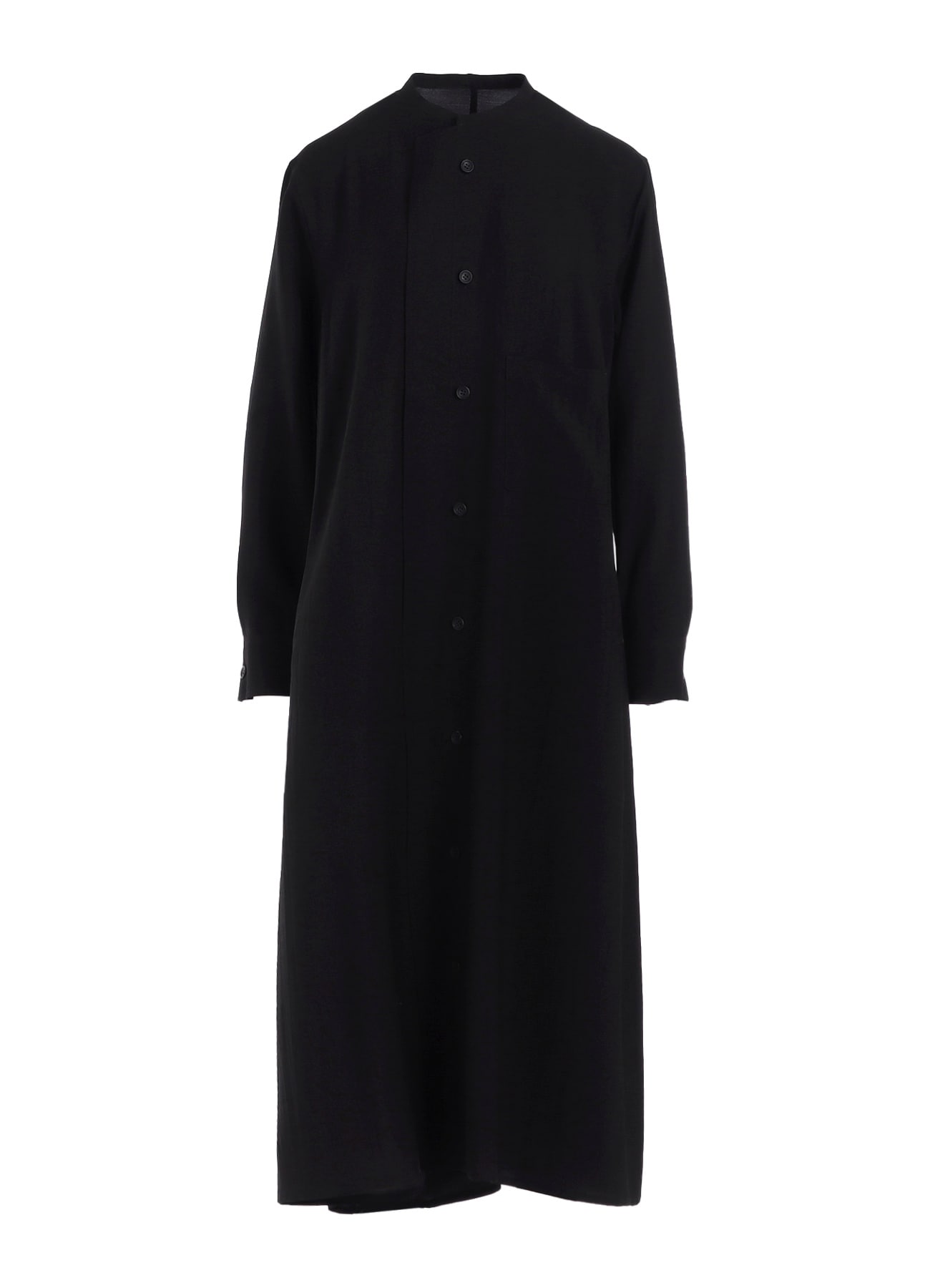 Cu/W HIGH TWISTED GABARDINE RB DRAPED DRESS