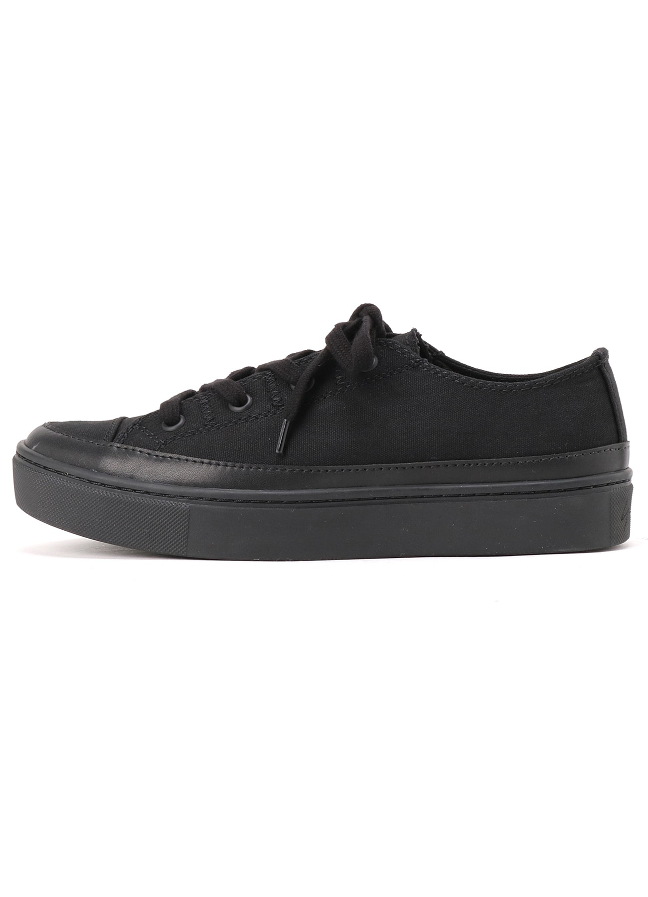 CANVAS LACE-UP LOW CUT SNEAKERS