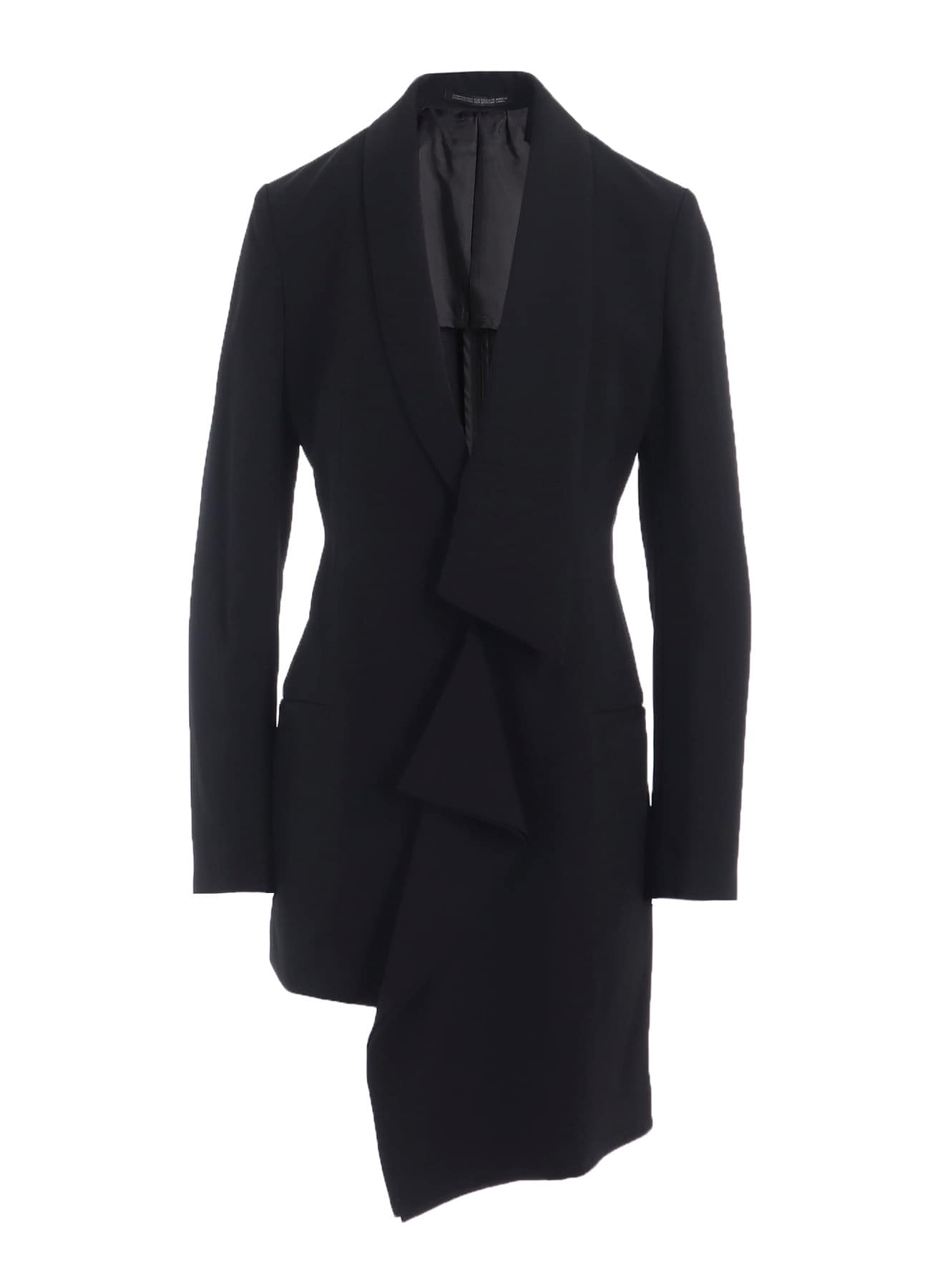 WOOL UNBALANCED JACKET