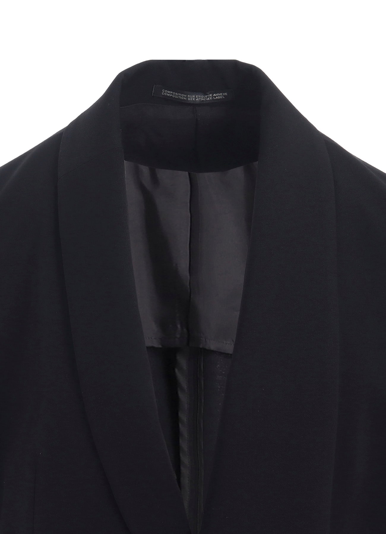 WOOL UNBALANCED JACKET