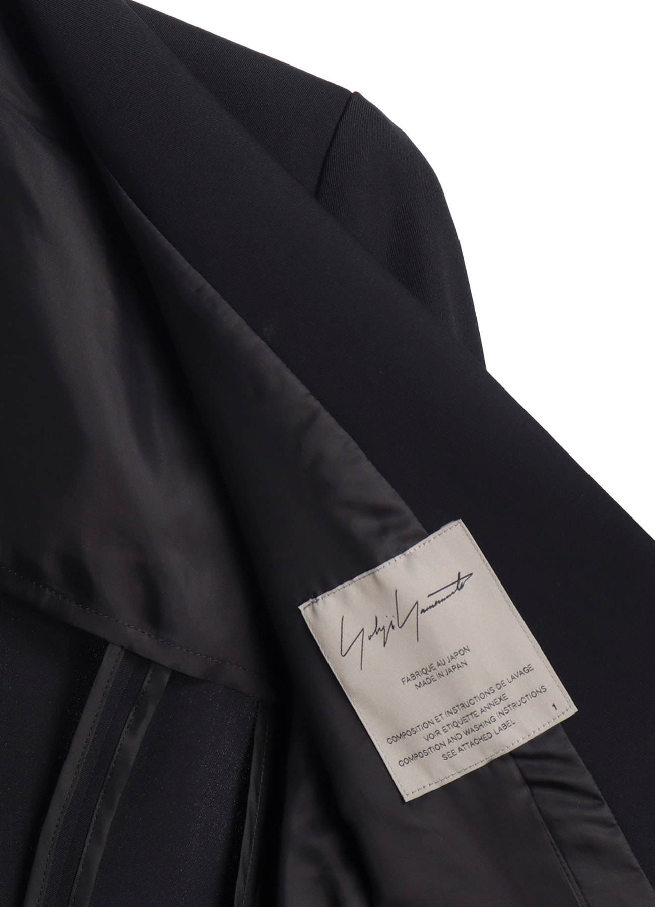 WOOL UNBALANCED JACKET