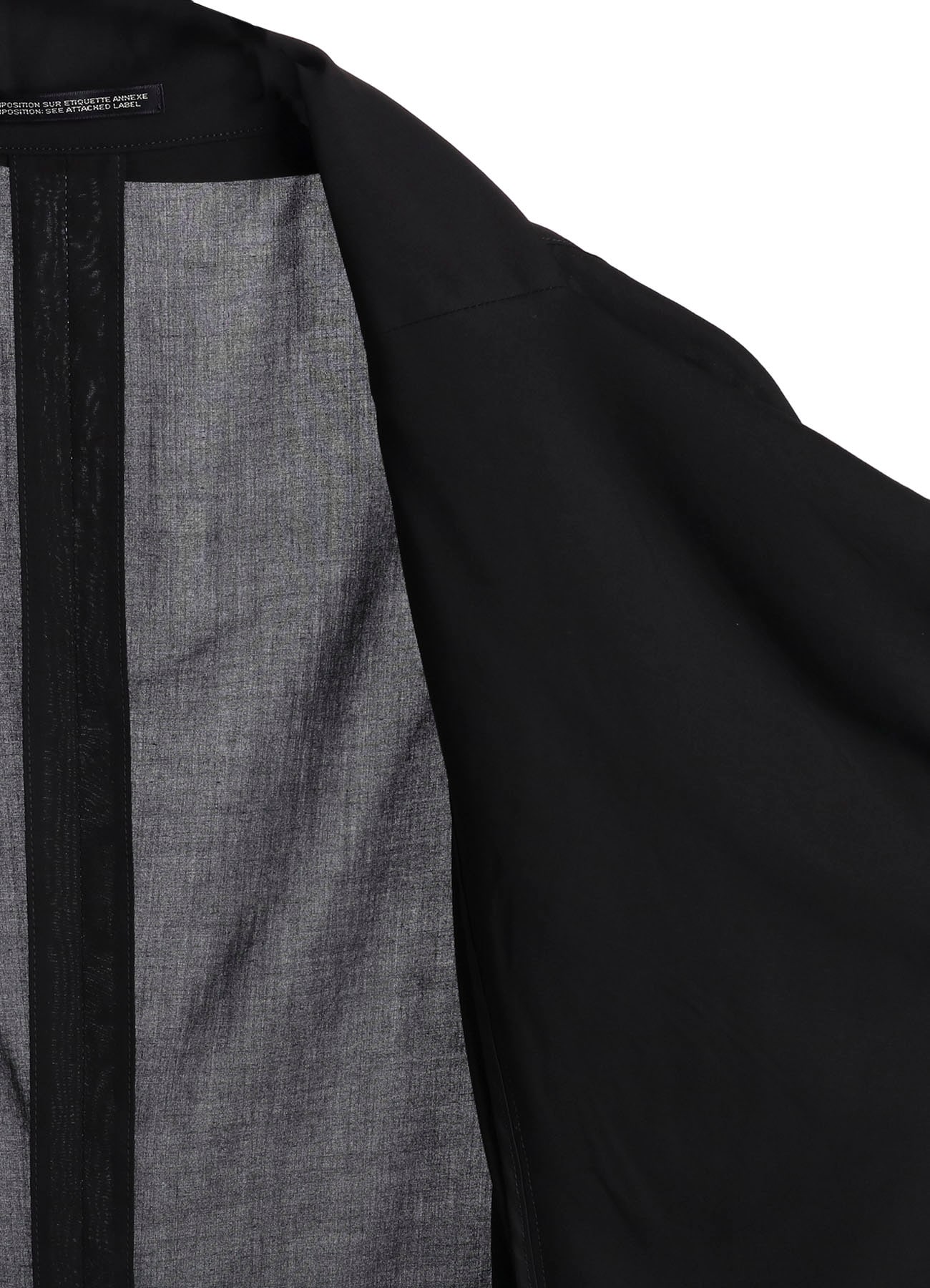 CUT-OUT COLLAR JACKET