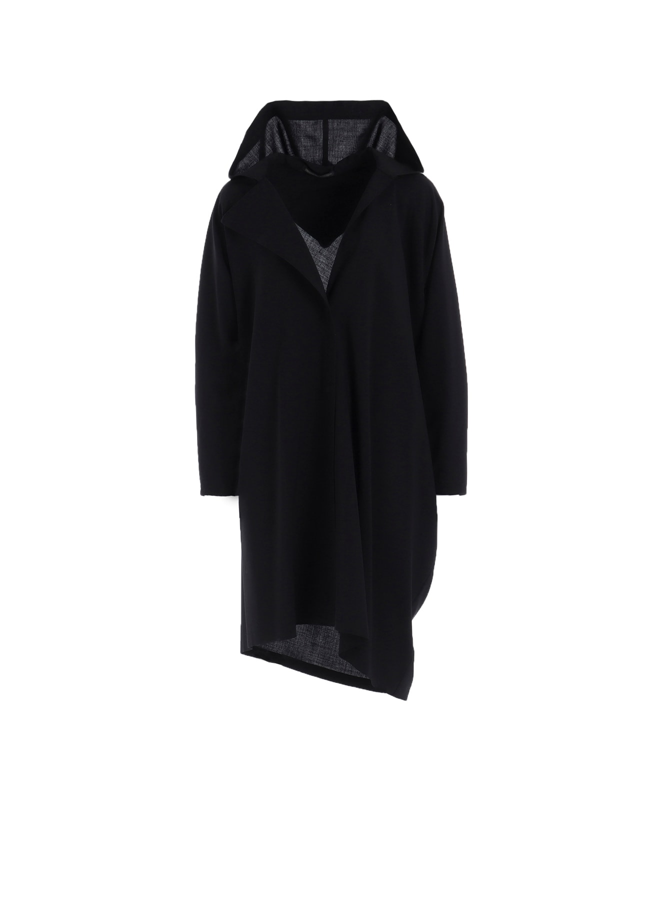 WOOL GAUZE HOOD JACKET
