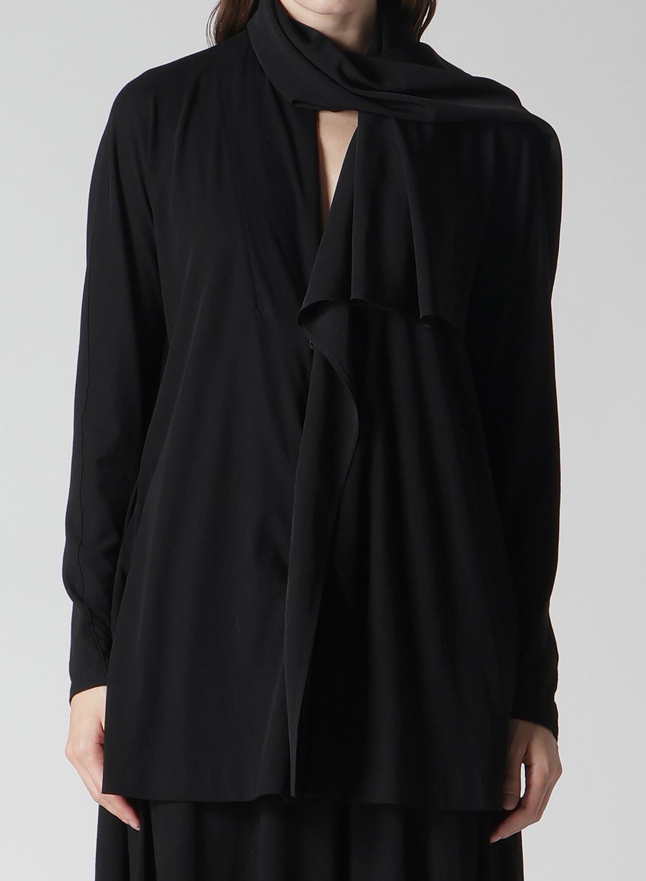 STOLE COLLAR JACKET