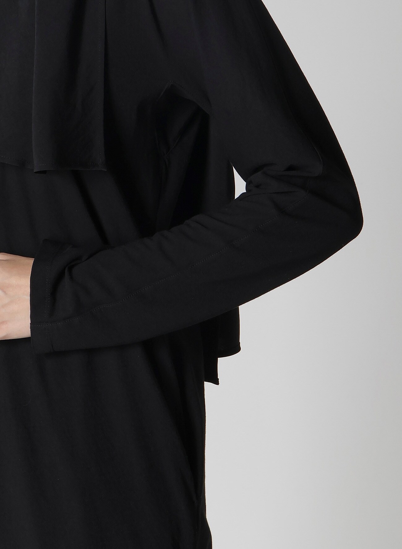 STOLE COLLAR JACKET