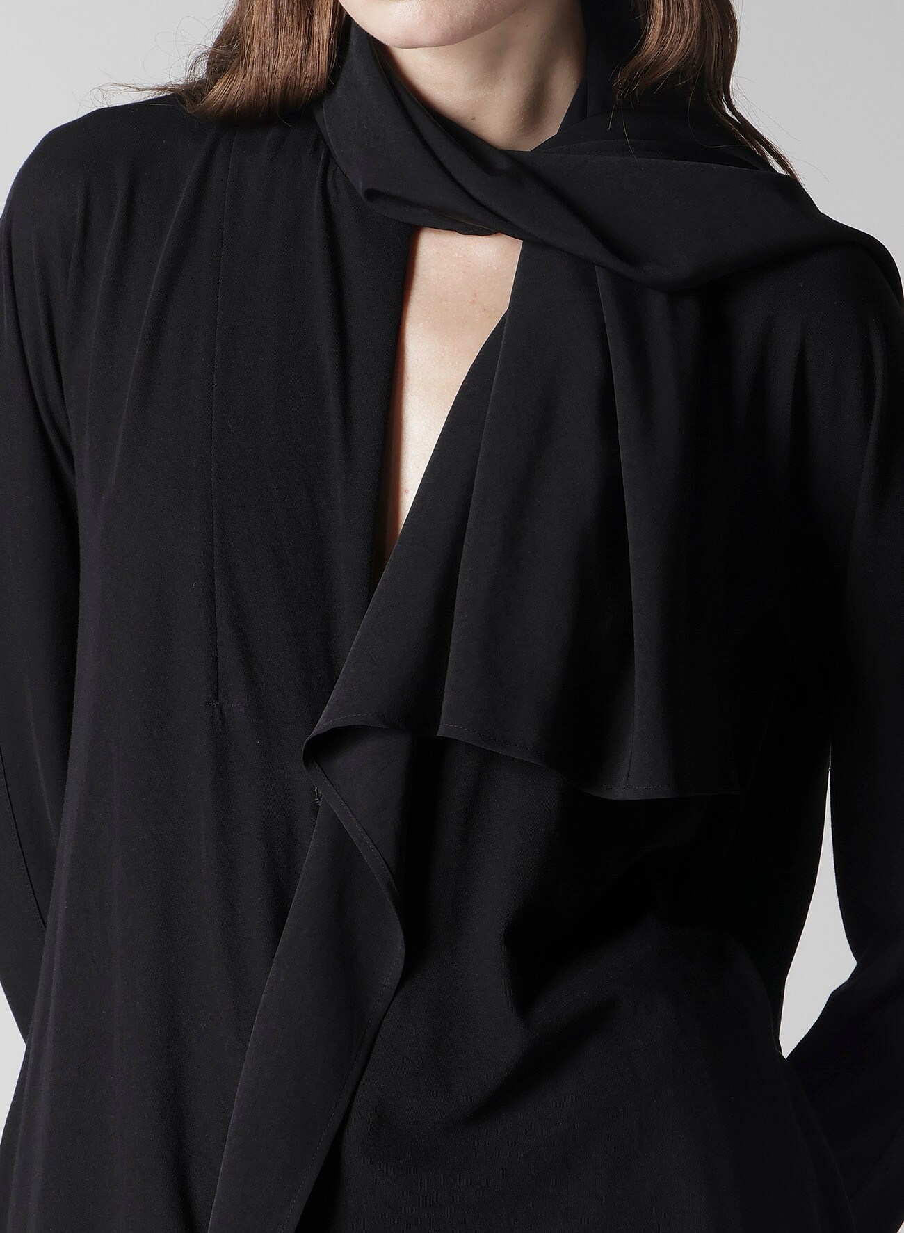 STOLE COLLAR JACKET