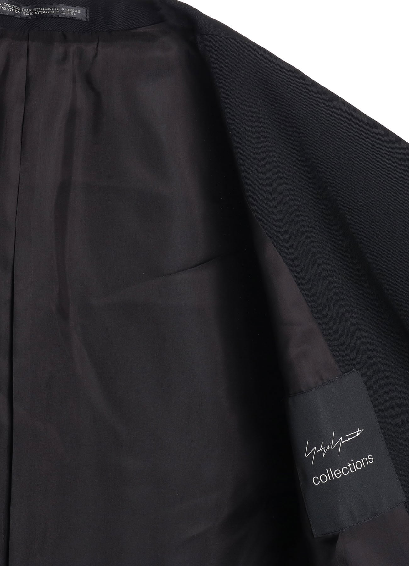 GABARDINE PLEATS DETAIL JACKET