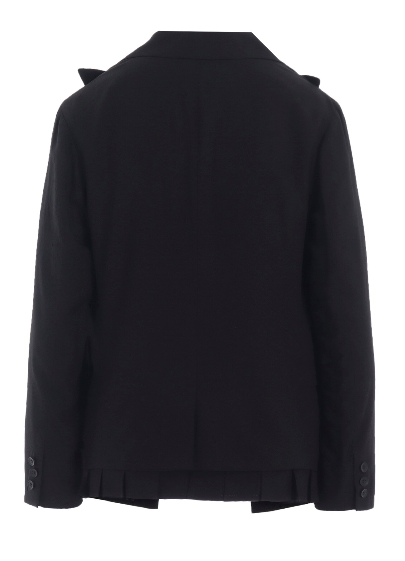 Ry WRINKLED LAWN PLEATS DETAIL JACKET