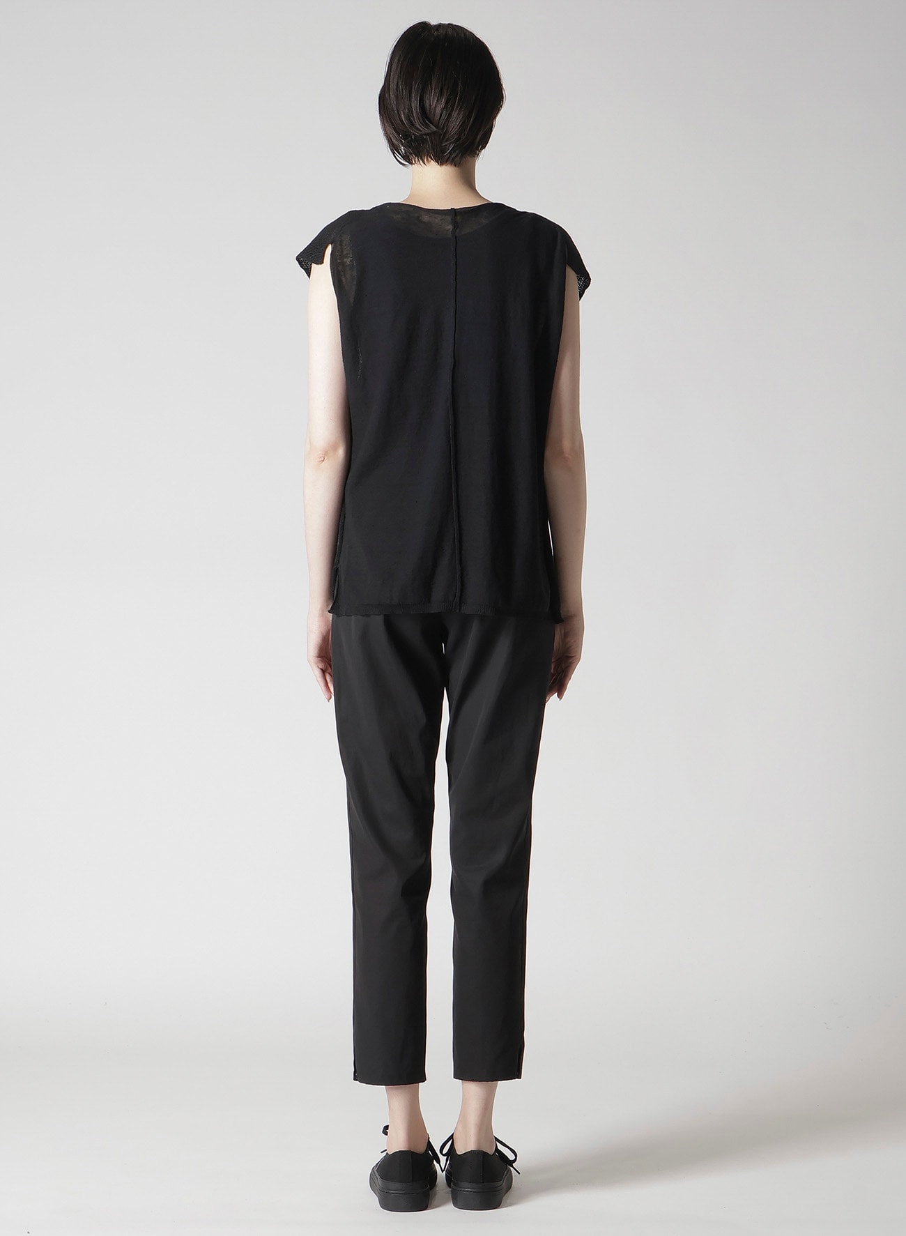 10G14G PLAIN STITCH DRAPED FRENCH SLEEVES PO