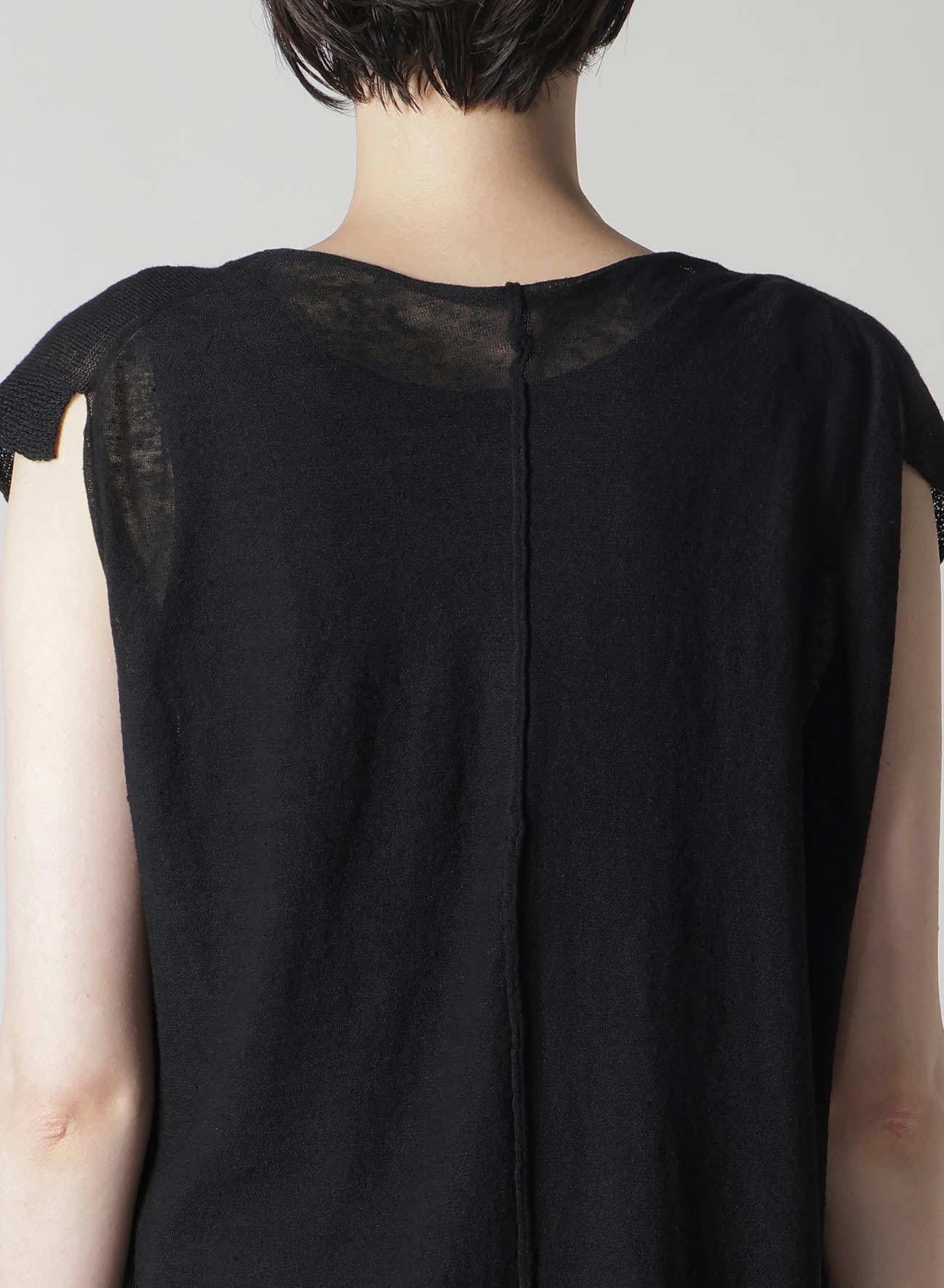 10G14G PLAIN STITCH DRAPED FRENCH SLEEVES PO