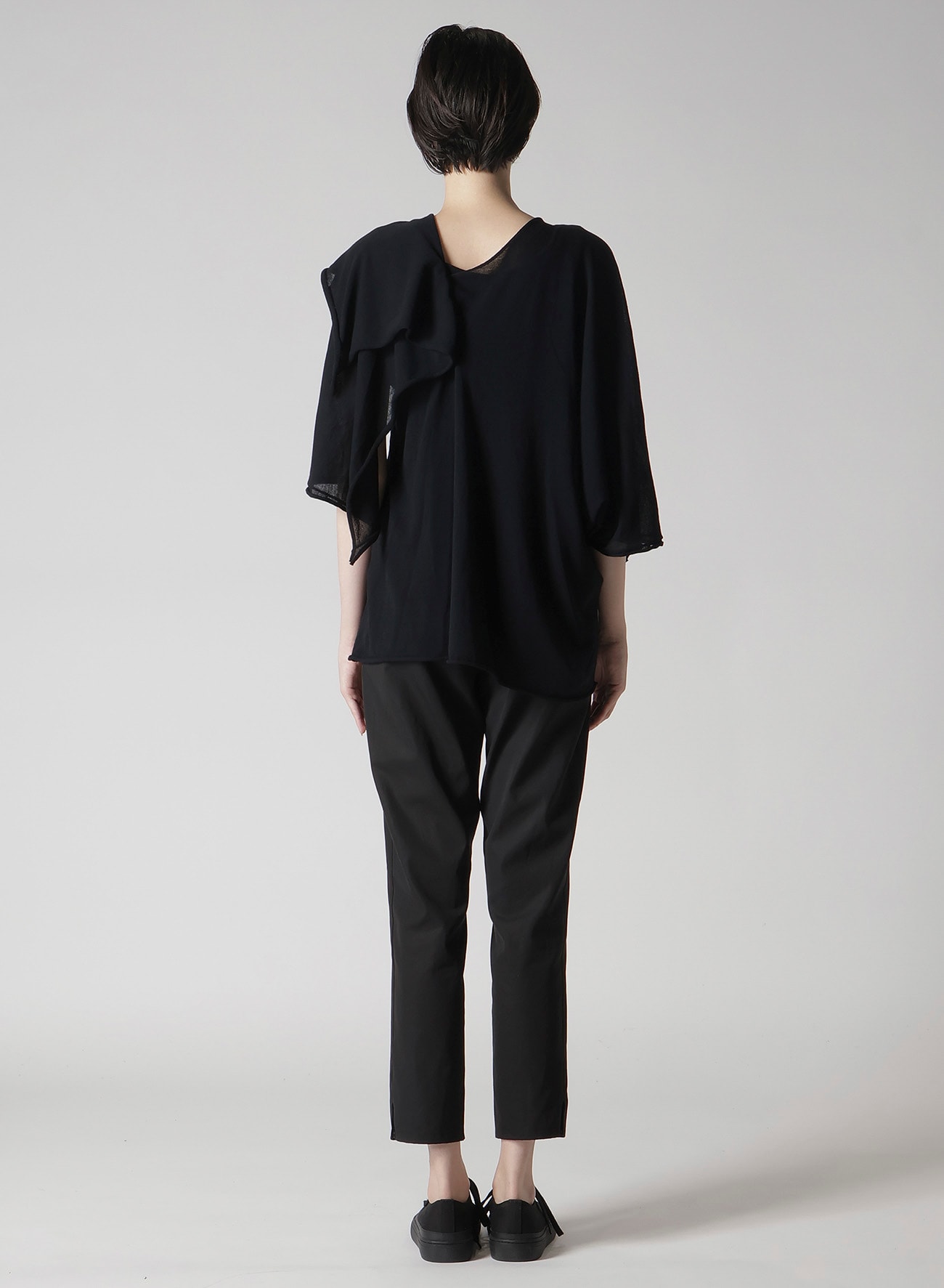 PLAIN STITCH DRAPED FRENCH SLV CD
