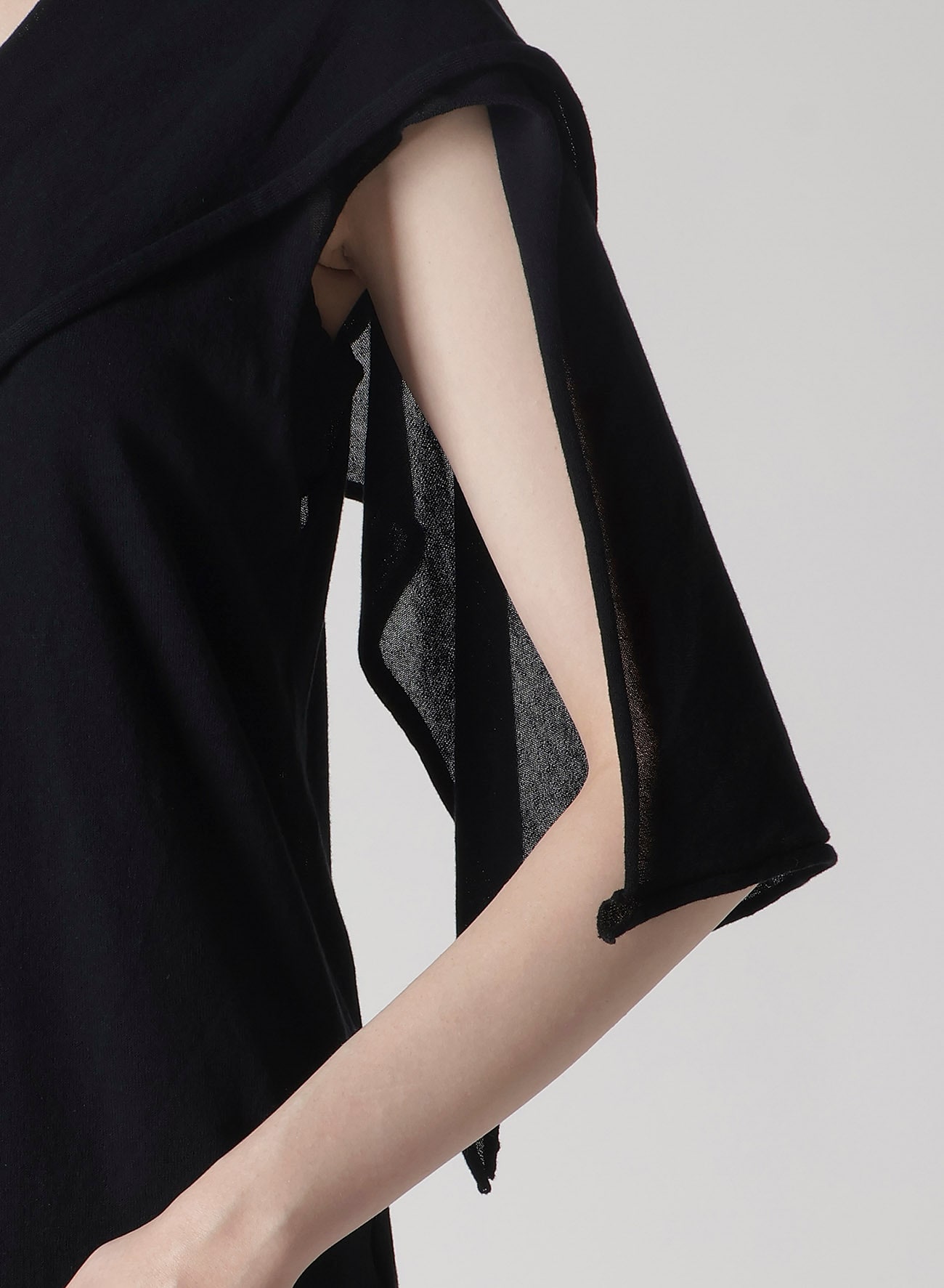PLAIN STITCH DRAPED FRENCH SLV CD