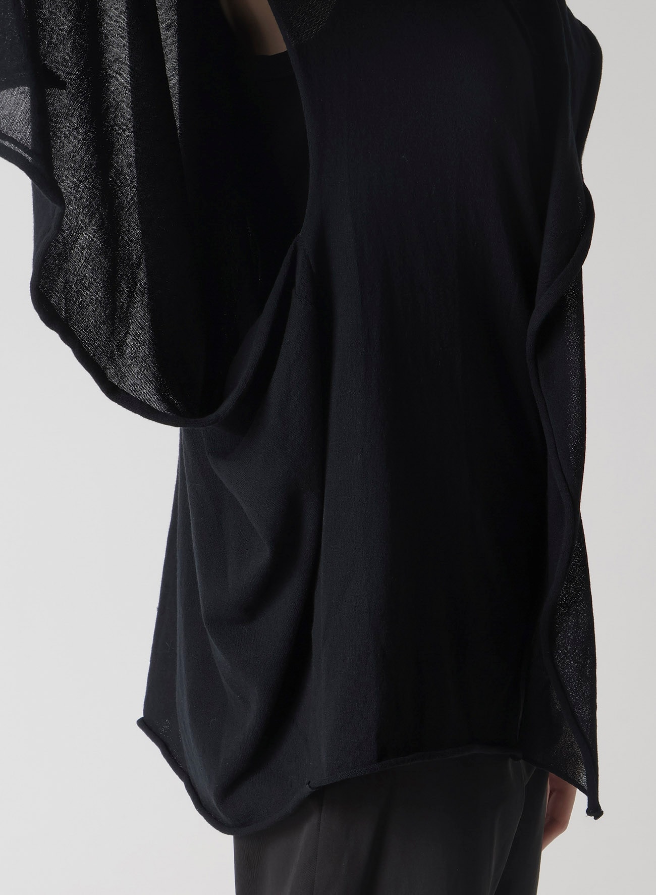 PLAIN STITCH DRAPED FRENCH SLV CD