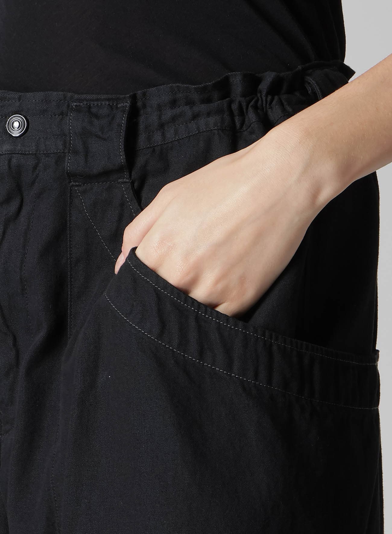 6oz TWILL DENIM B POCKET DETAIL PANTS