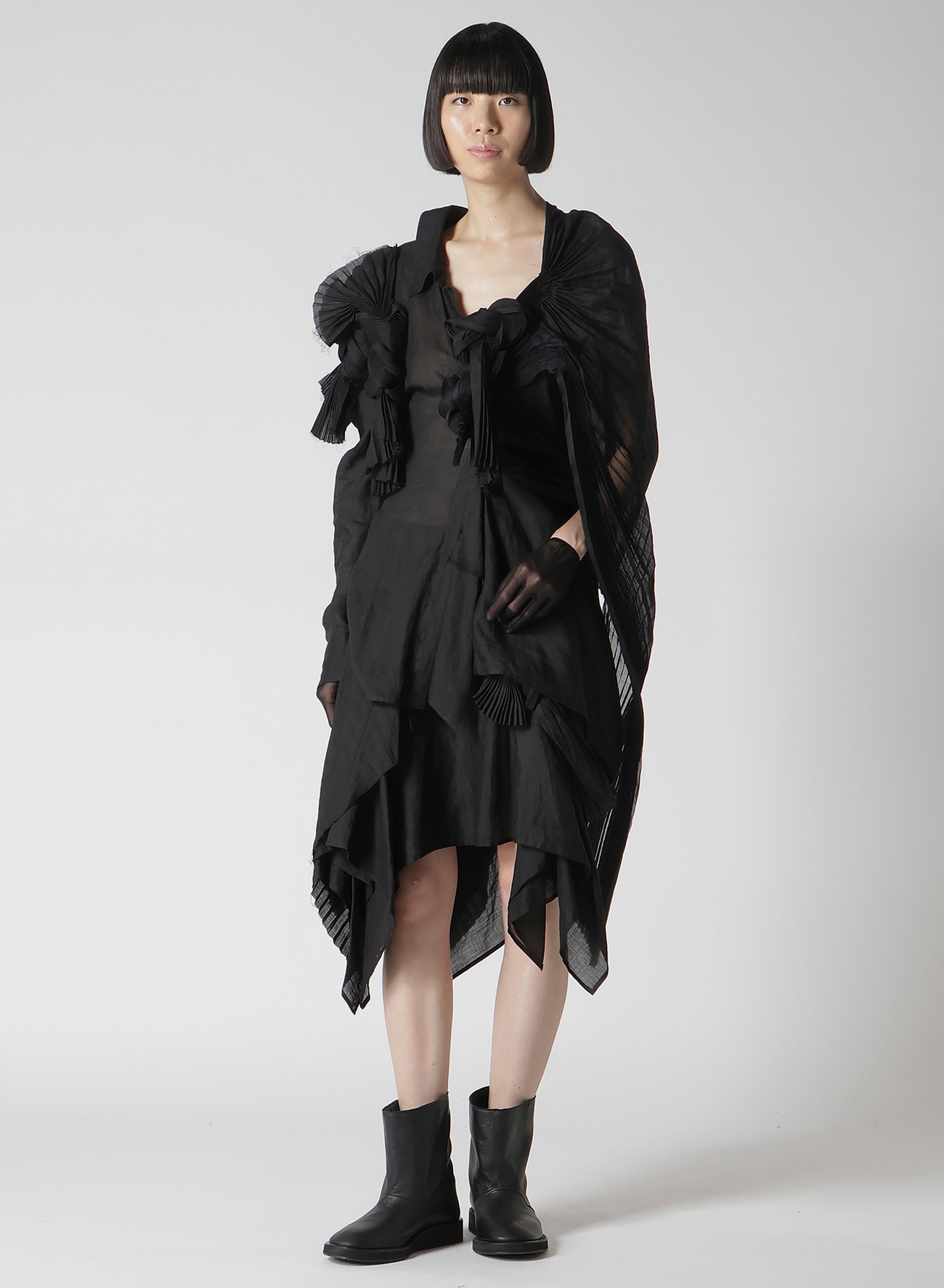 Ra LAWN PLEATED SKIRT B