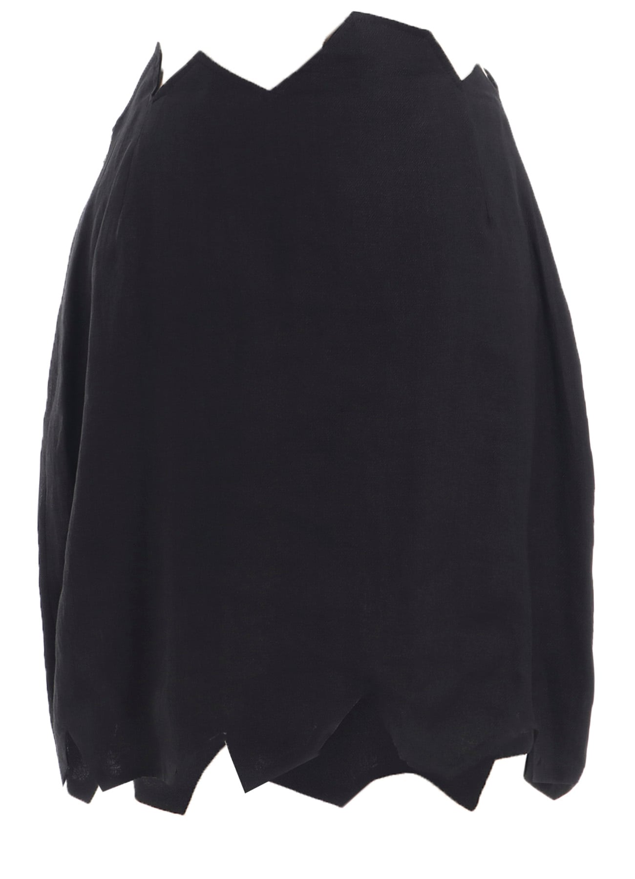 Ra TWILL ZIG ZAG MINI SKIRT